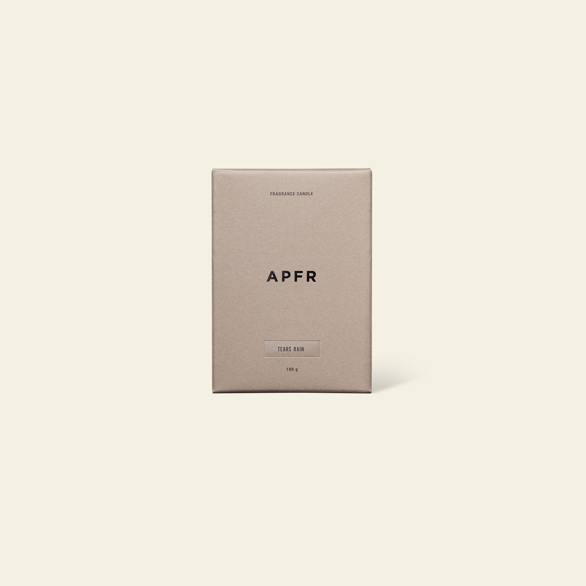 APFR Fragrance Candle Tears Rain
