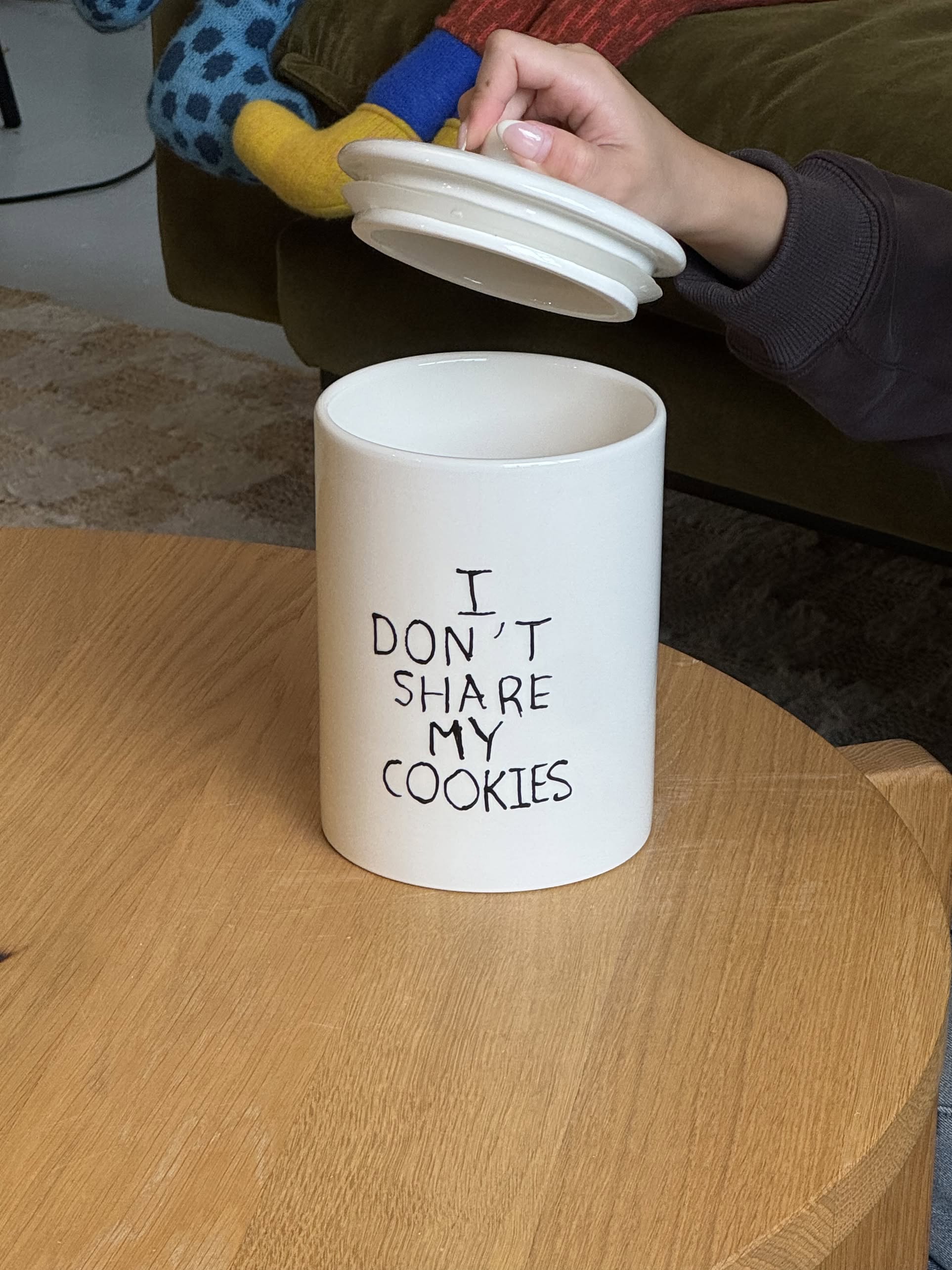 Anna + Nina I Don't Share Cookie Jar