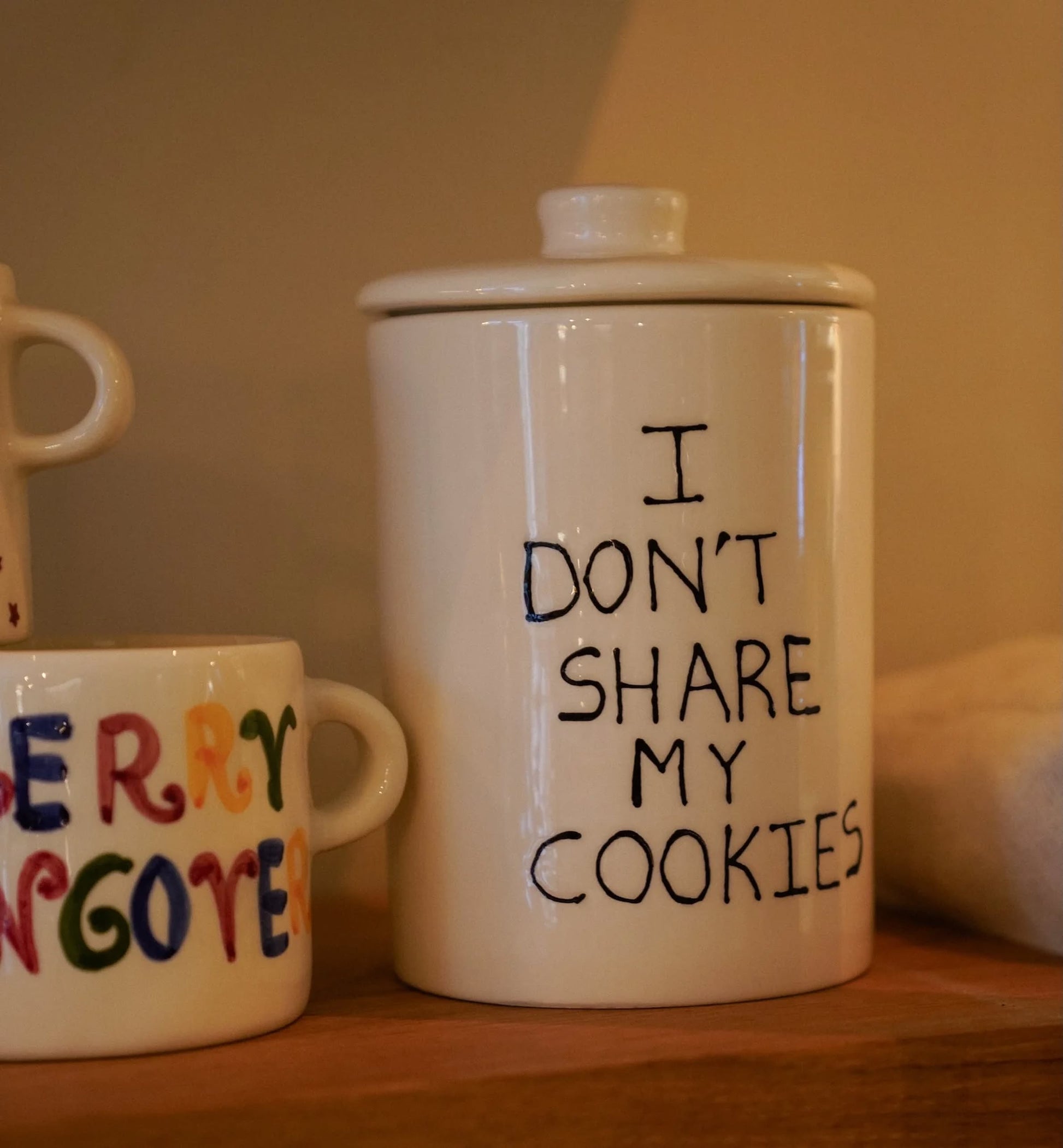 Anna + Nina I Don't Share Cookie Jar