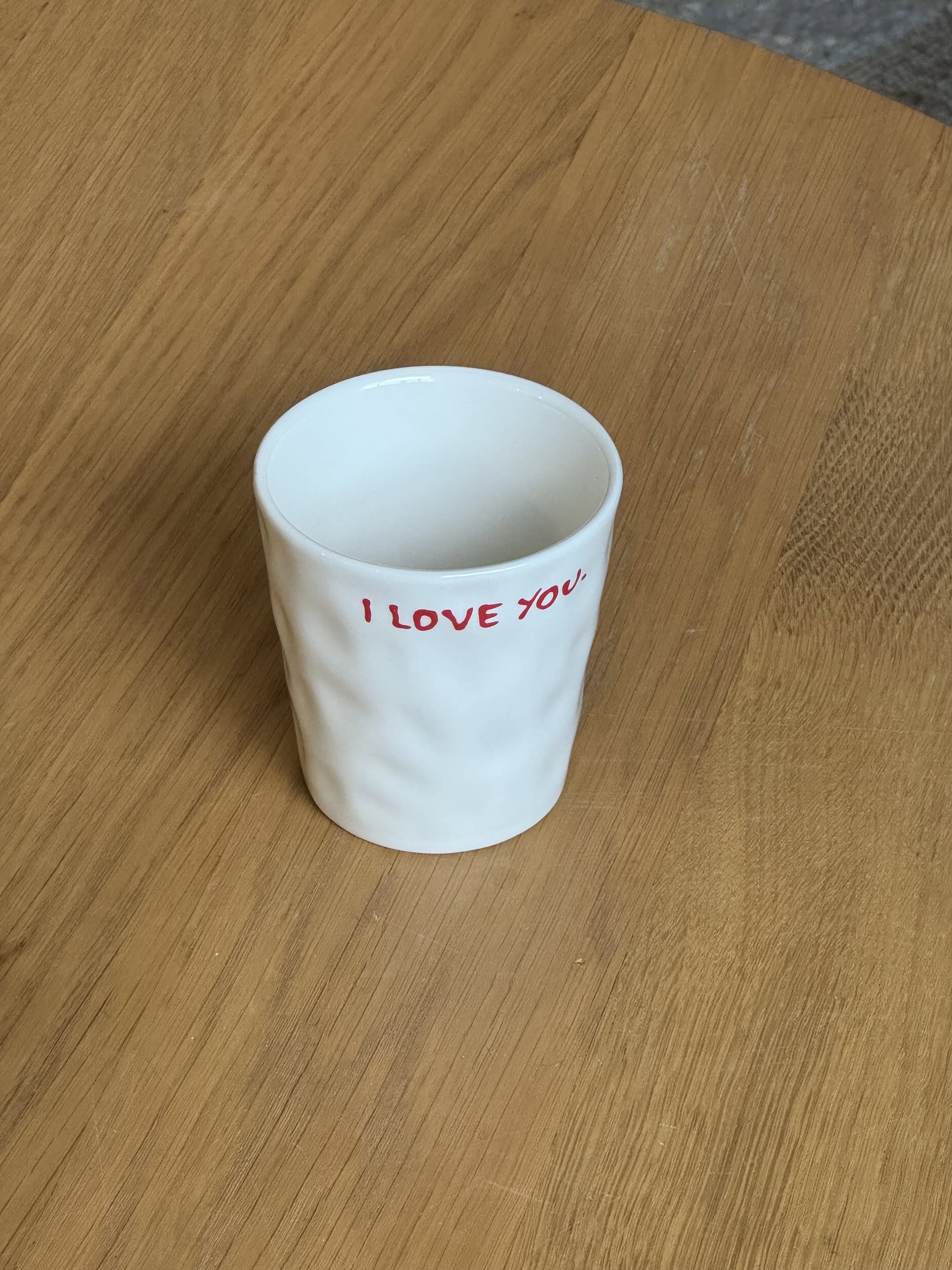 Anna + Nina I Love You Coffee Cup