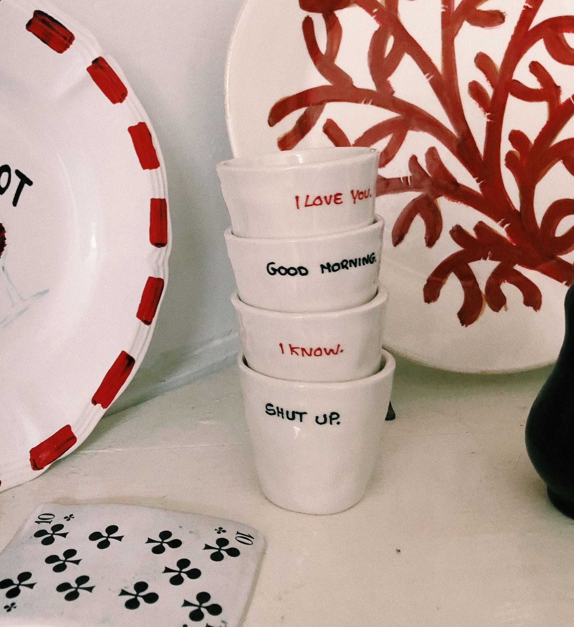 Anna + Nina I Love You Espresso Cup