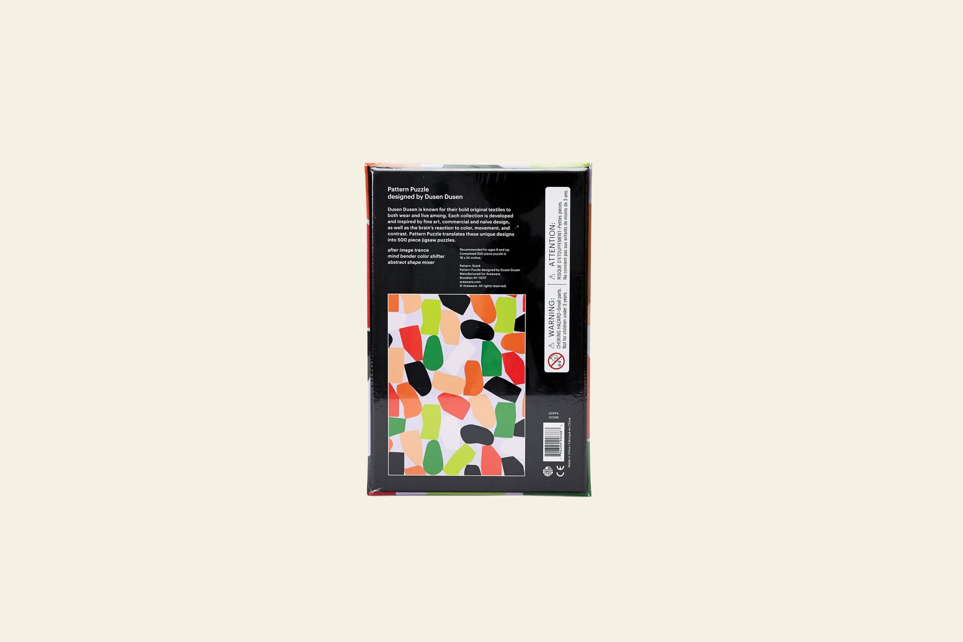 Areaware Dusen Dusen Pattern Puzzle Stack