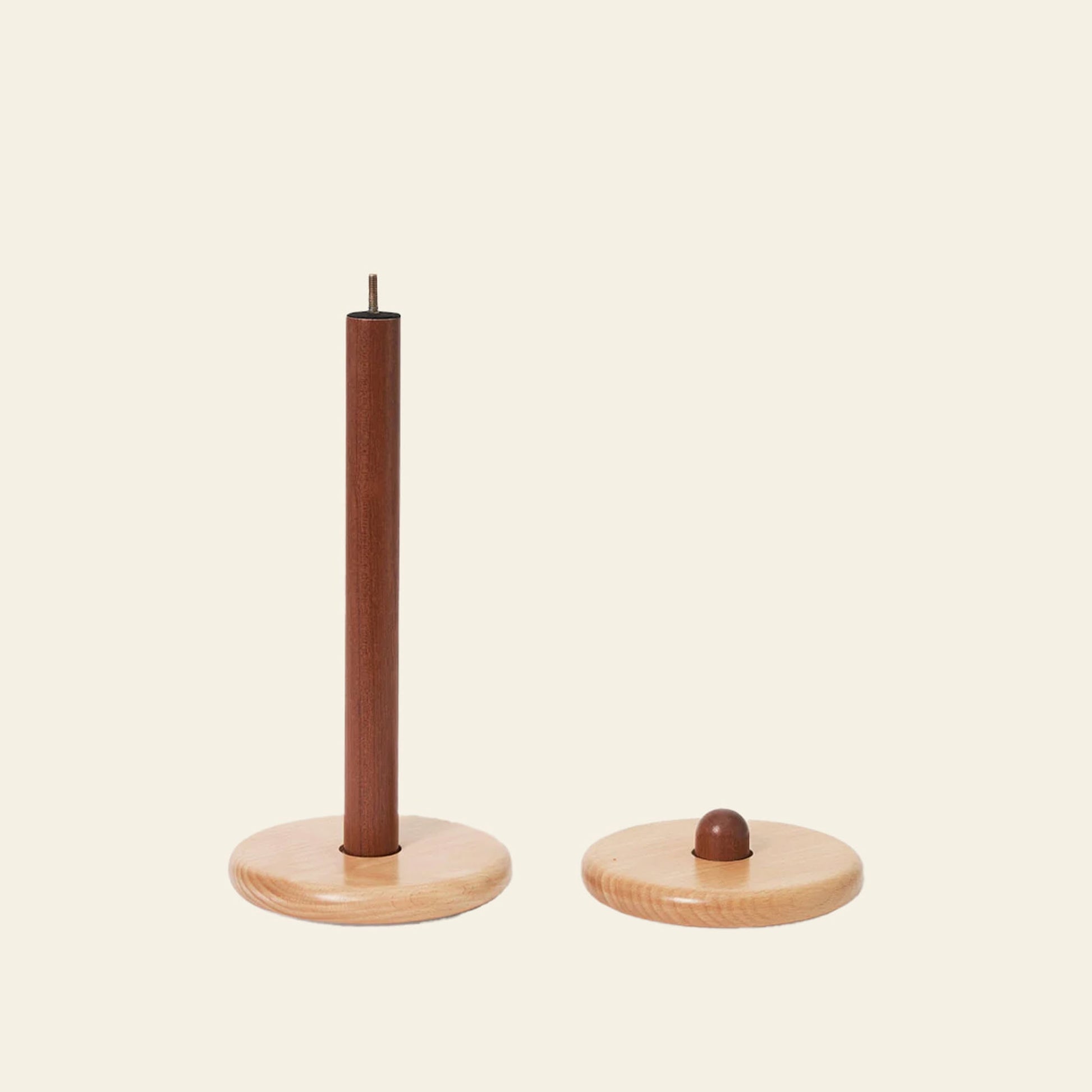 Areaware Spool Paper Towel Holder Natural