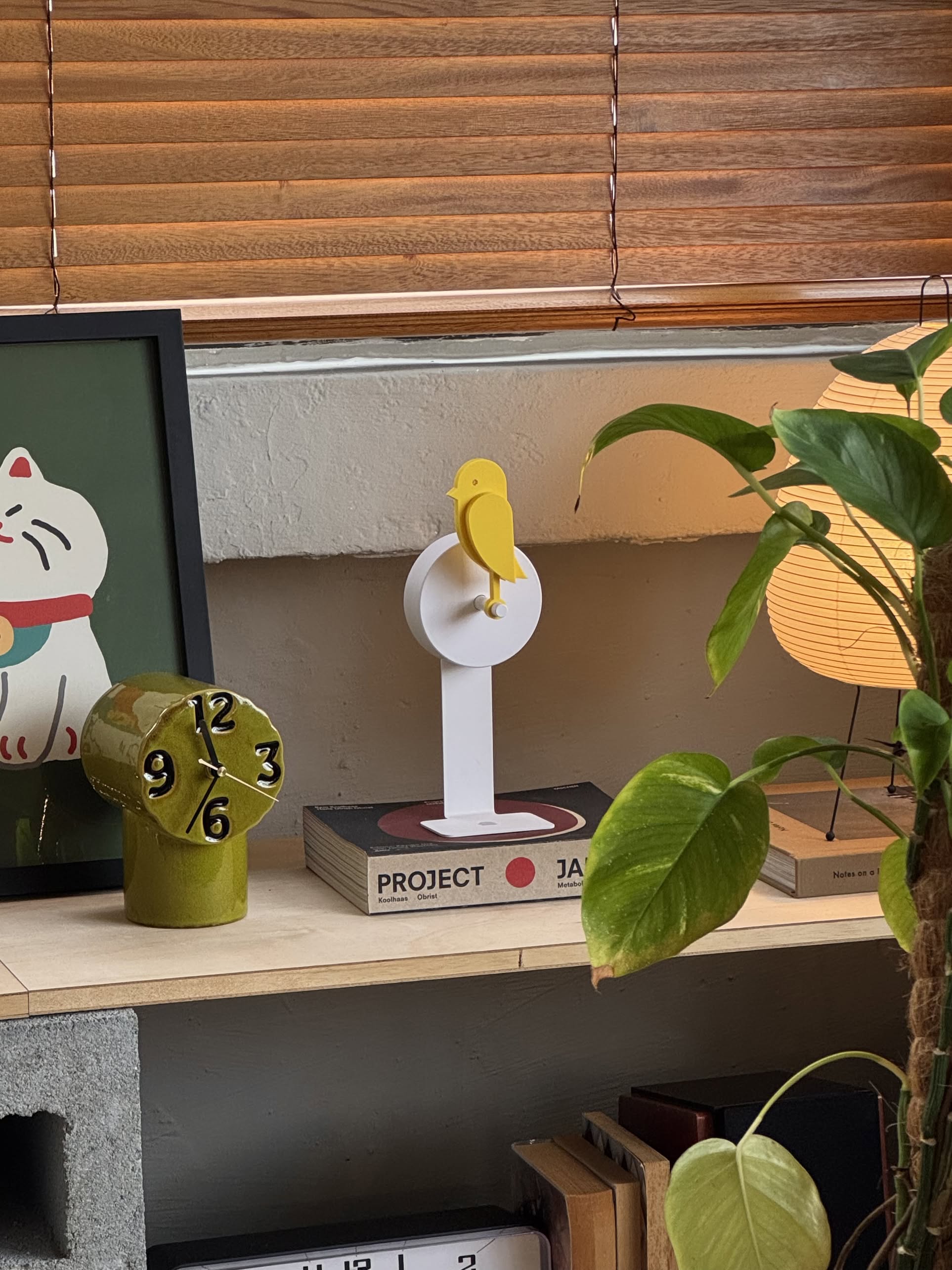 Birdie Fresh Air Monitor Yellow