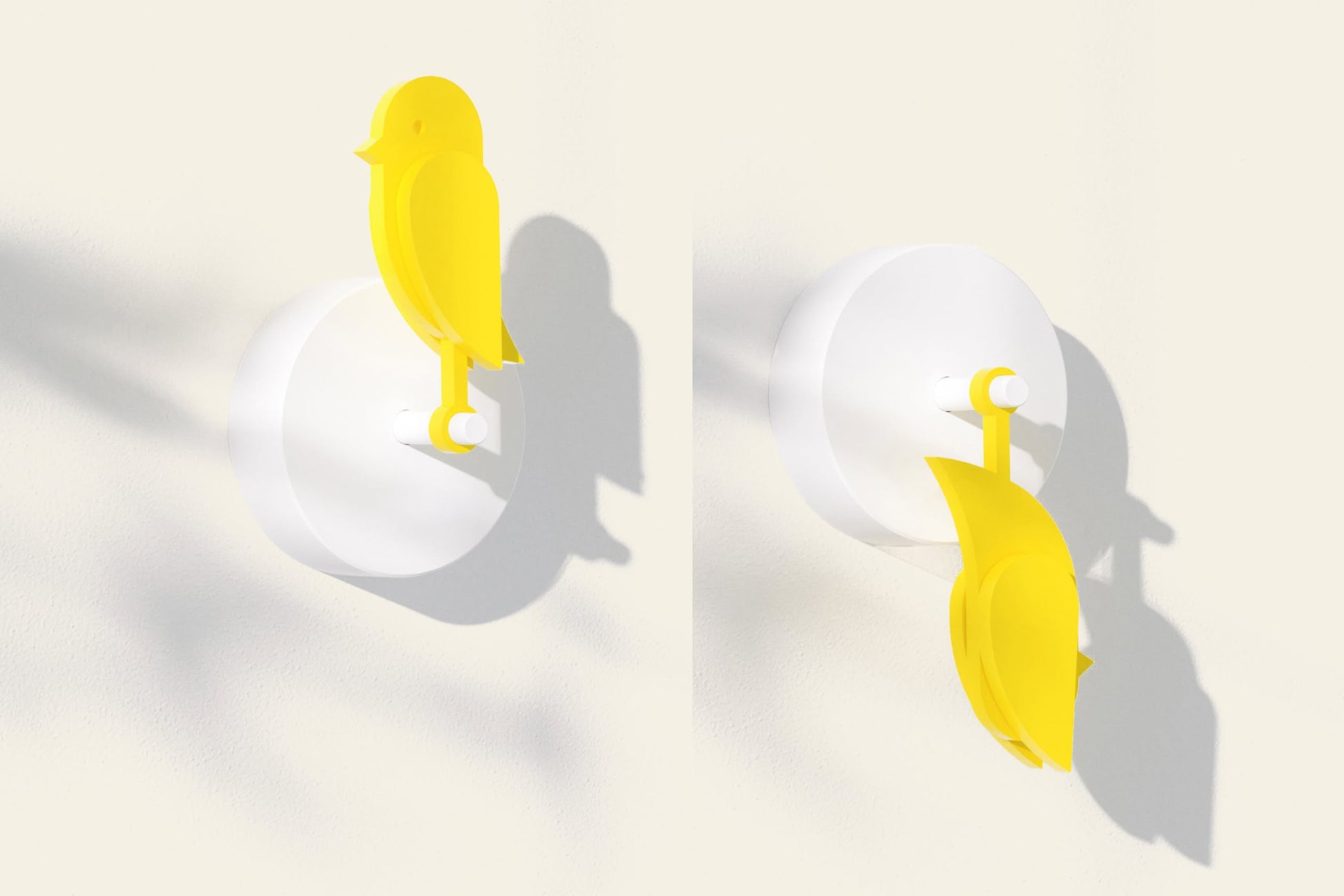 Birdie Fresh Air Monitor Yellow