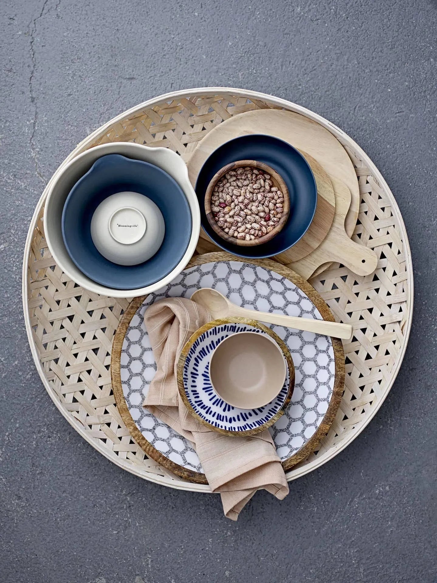 Bloomingville Nolia Plate, 25cm
