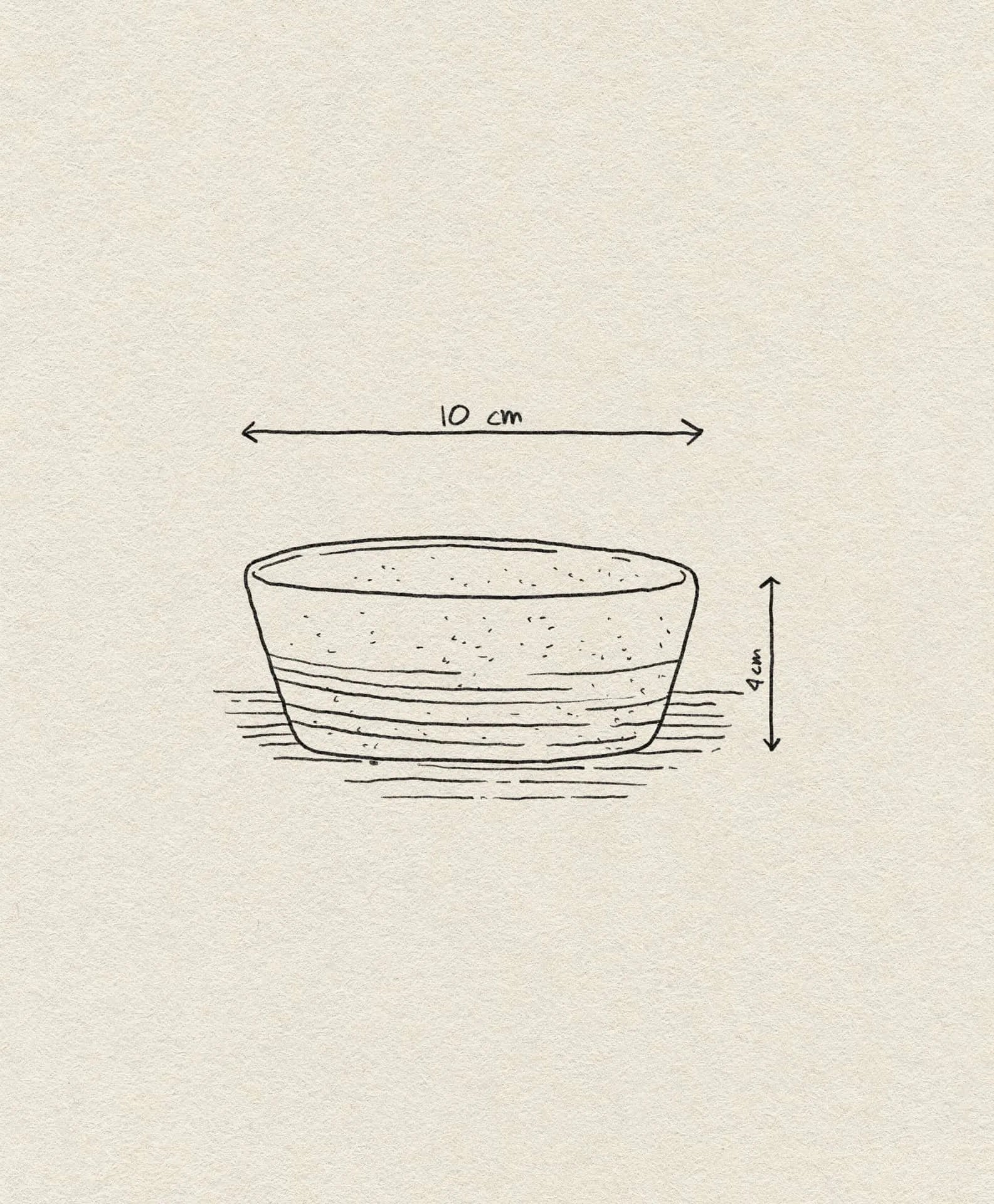 Bloomingville Taupe Snack Bowl Grey