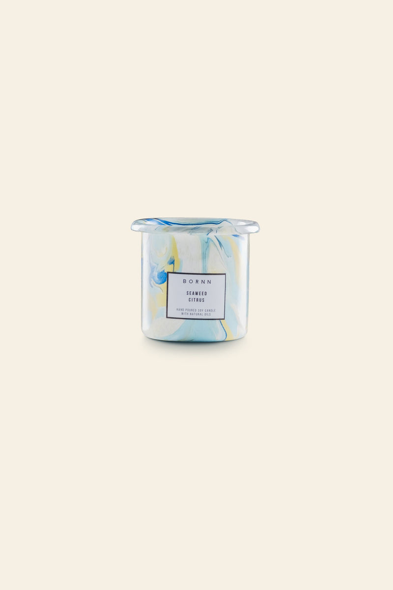 Bornn Enamelware Candle Seaweed-Citrus