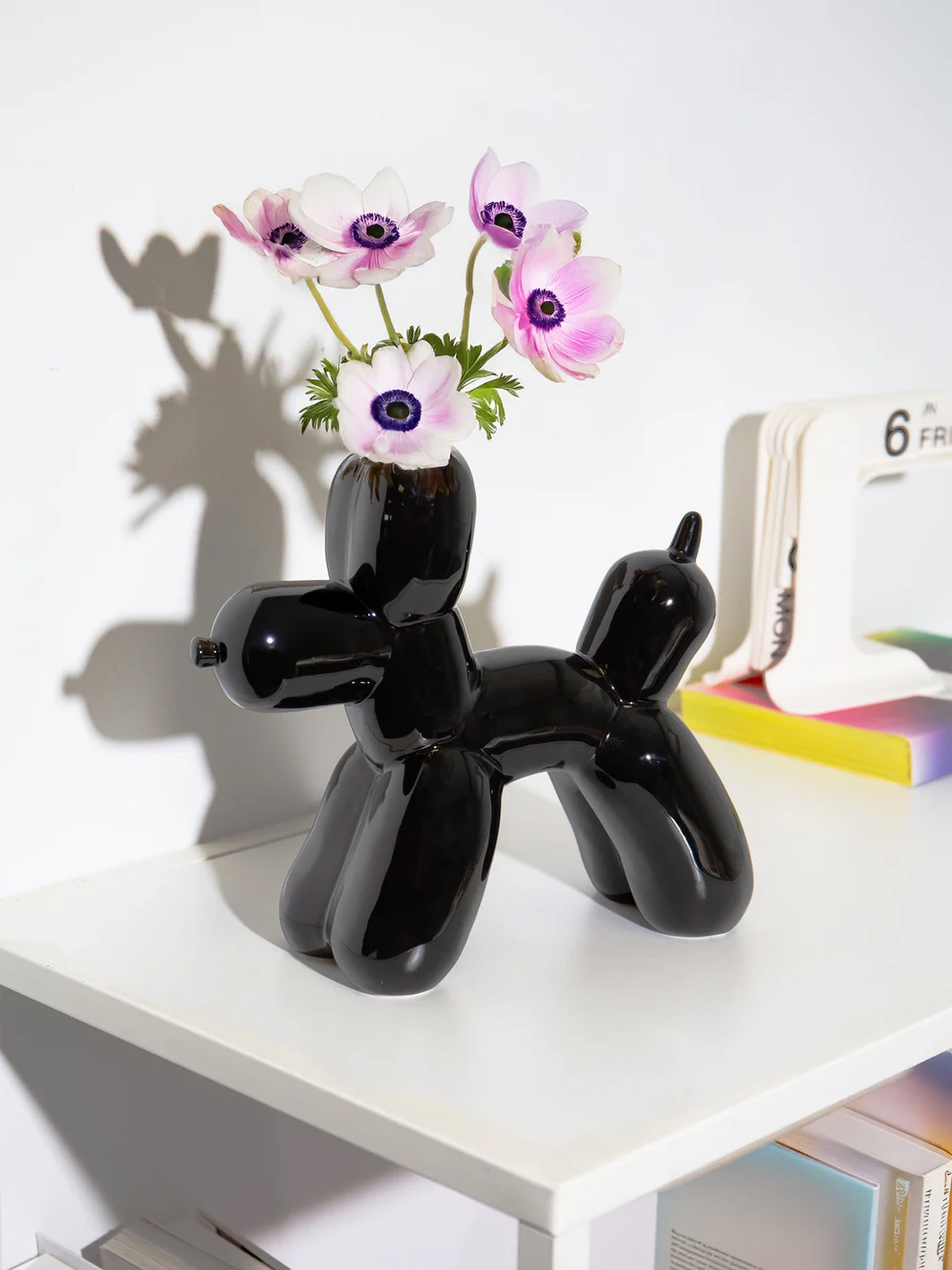 DOIY Bobby Vase Black