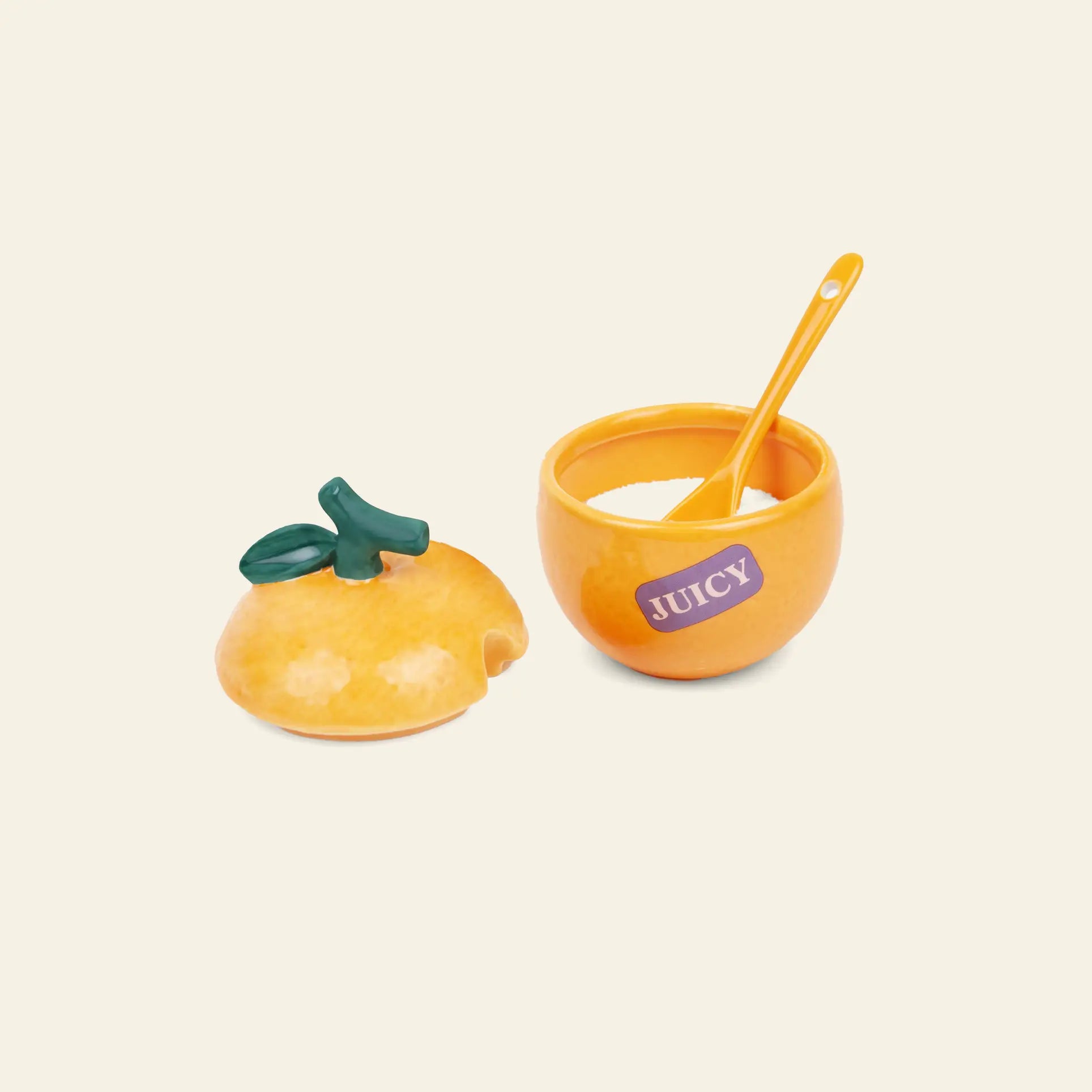 DOIY Farmers’ Market Orange Sugar Bowl