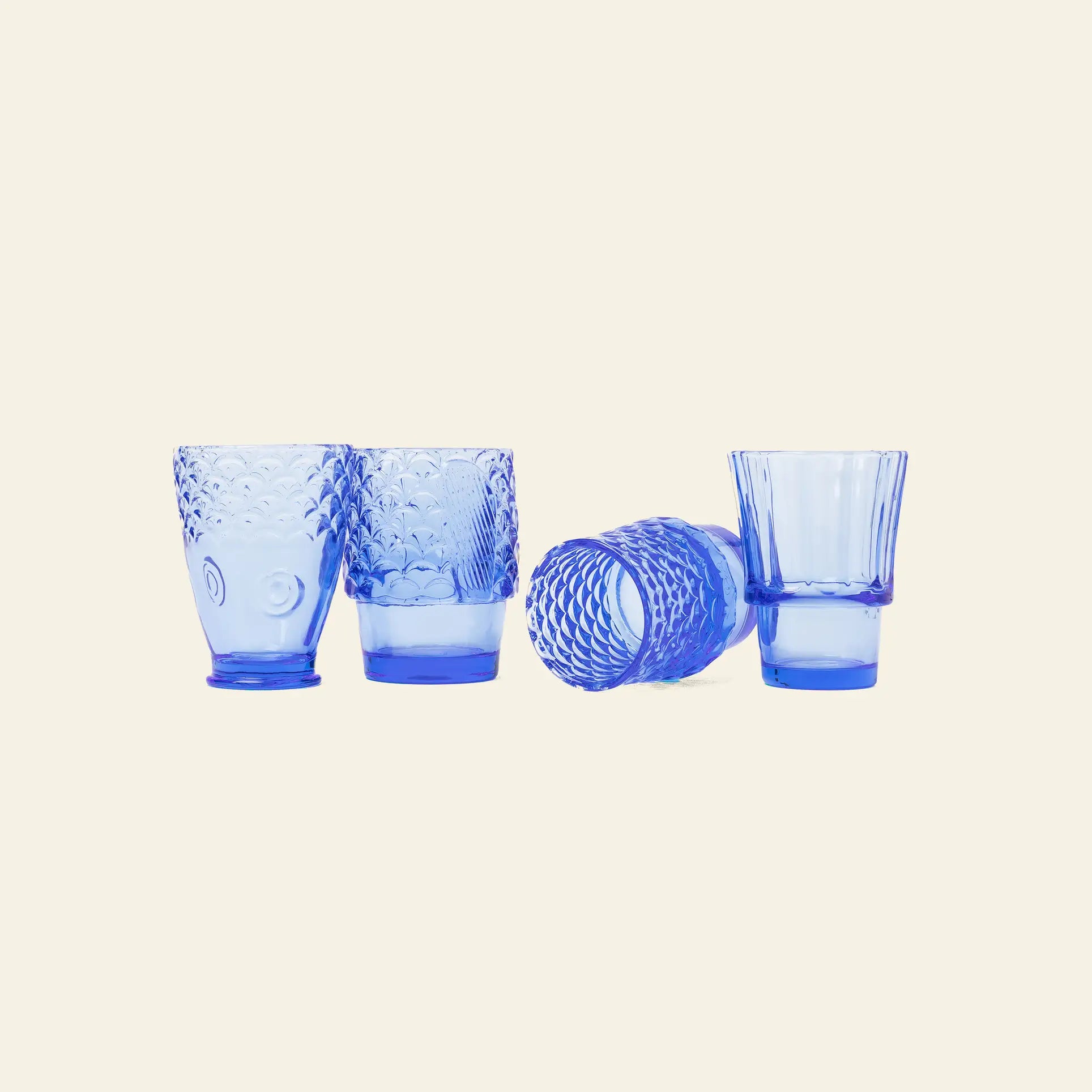 DOIY Koifish Glasses, Set of 4