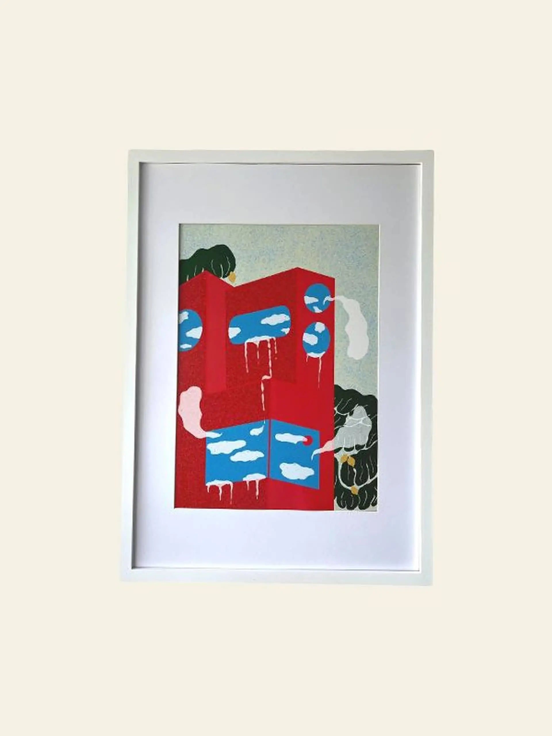 Dirtydoodies The Building; Somewhere, Print