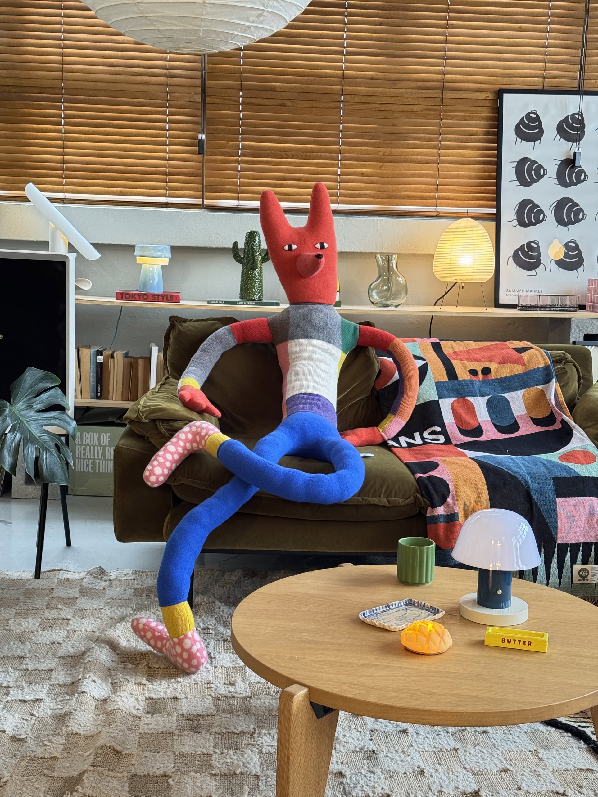 Donna Wilson XL Giant Creature - Orange Fox V2