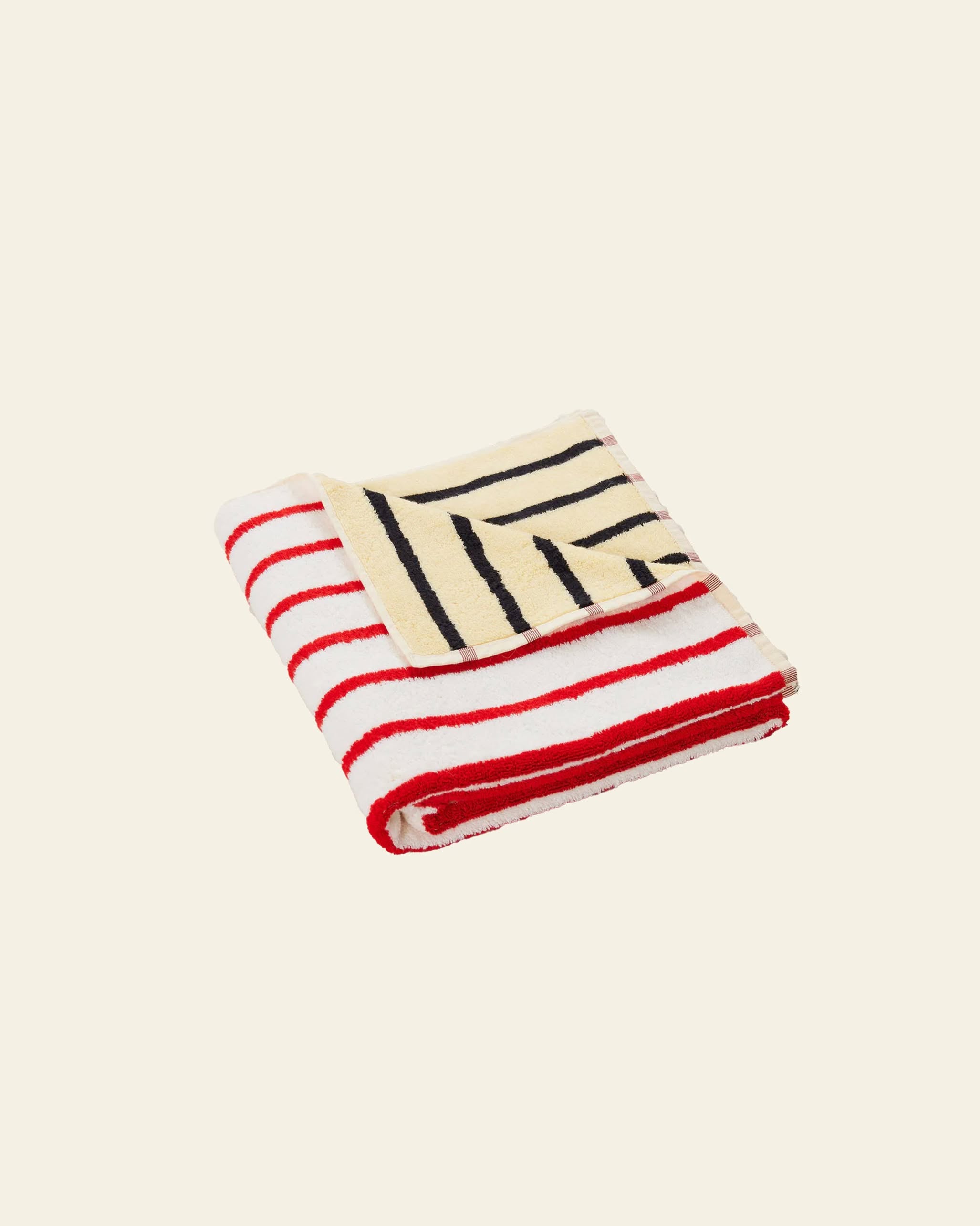 Dusen Dusen House Stripe Stucco Bath Towel