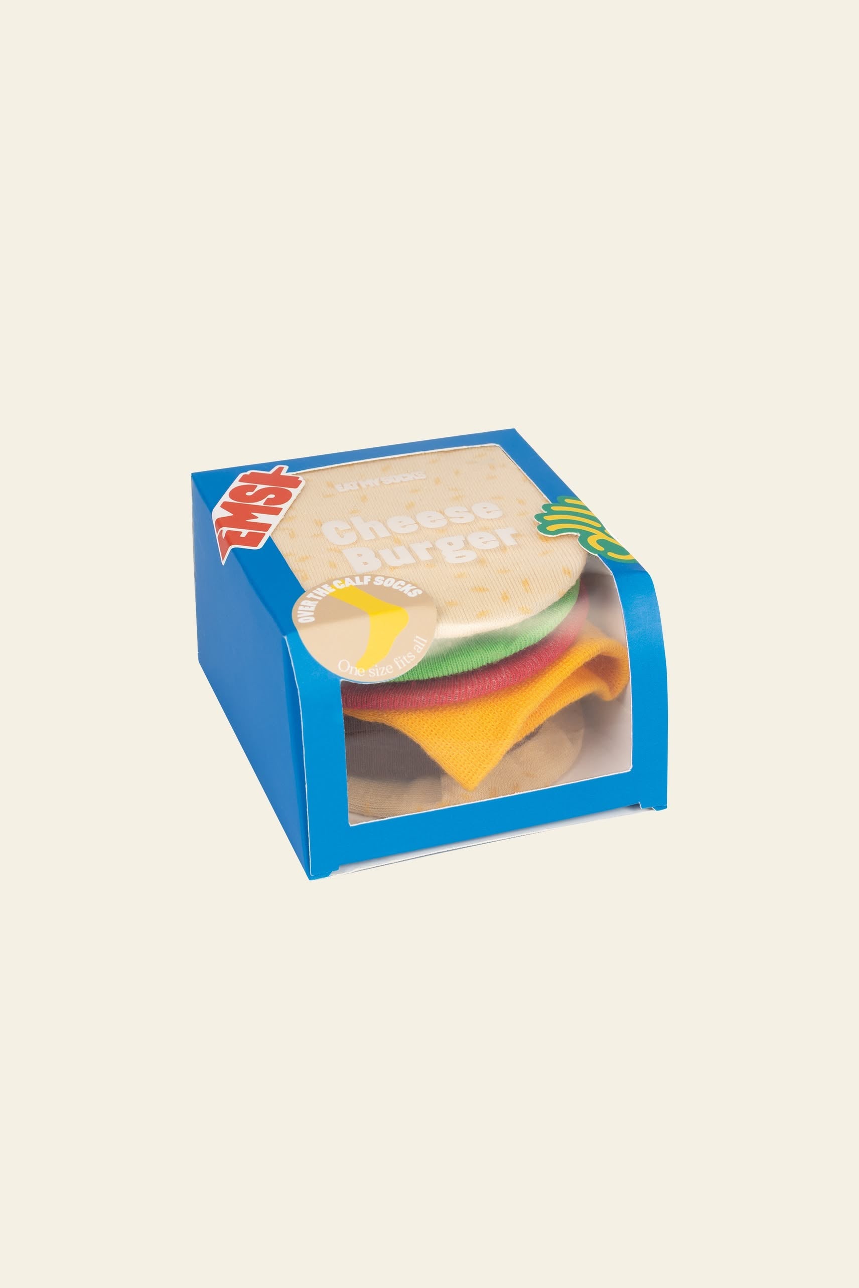 Eat My Socks Cheeseburger Socks