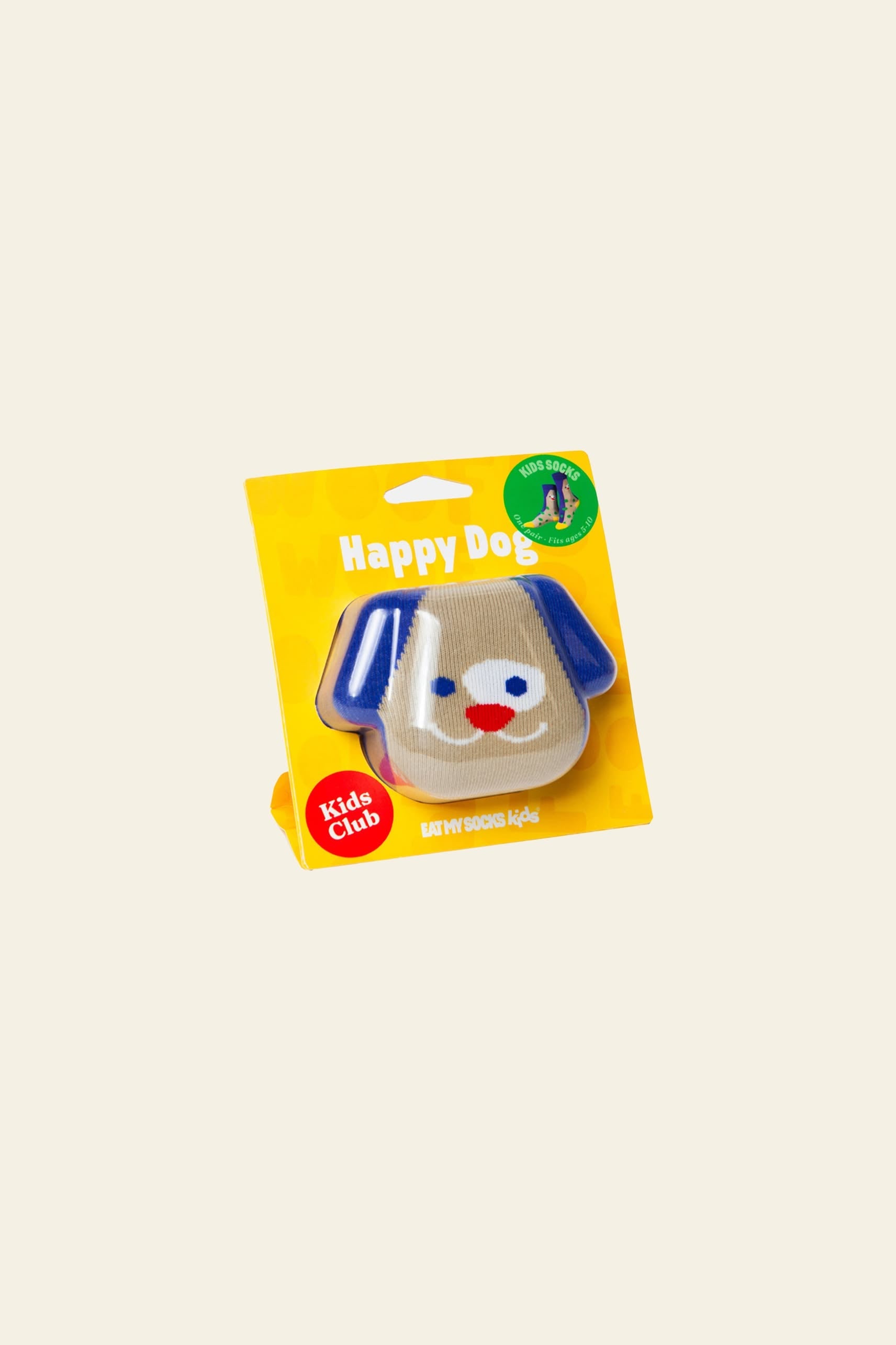 Eat My Socks Happy Dog Kids Socks