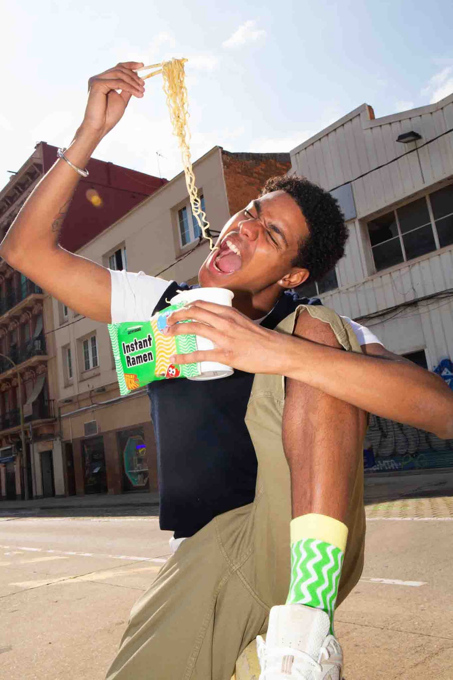 Eat My Socks Instant Ramen Chilli Socks