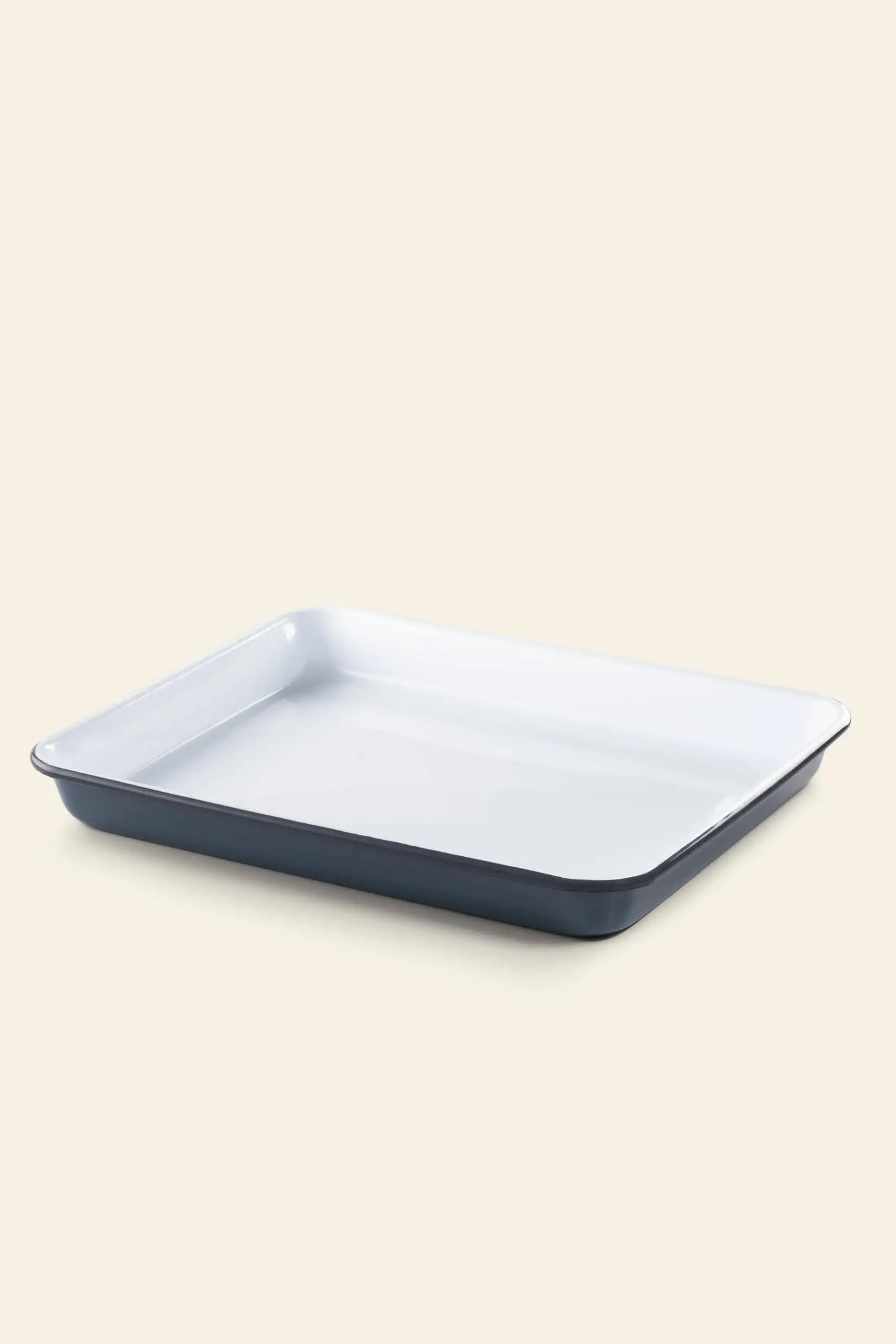 Falcon Enamelware Serving Tray Pigeon Grey