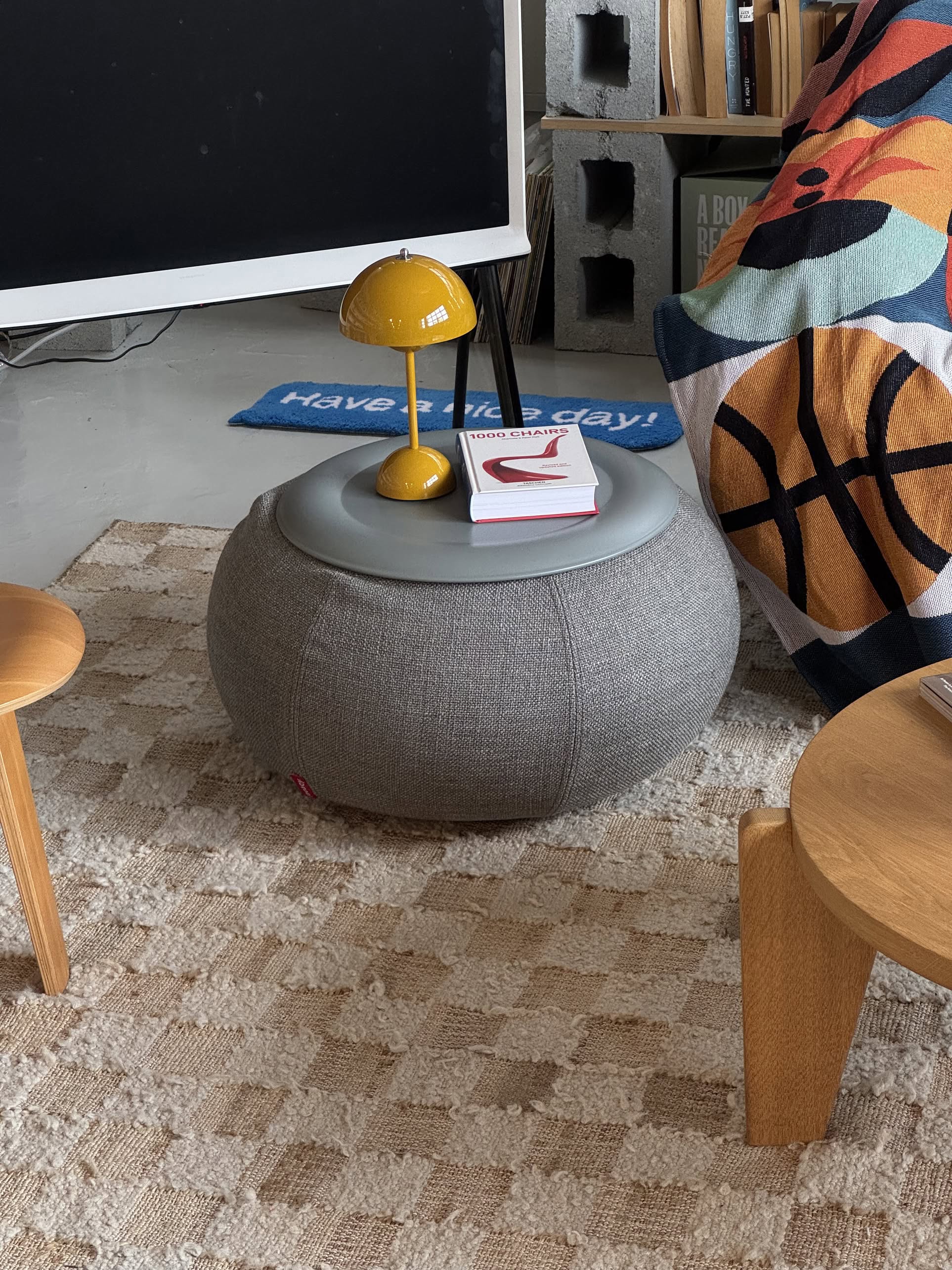 Fatboy Humpty Coffee Table - Mouse Grey