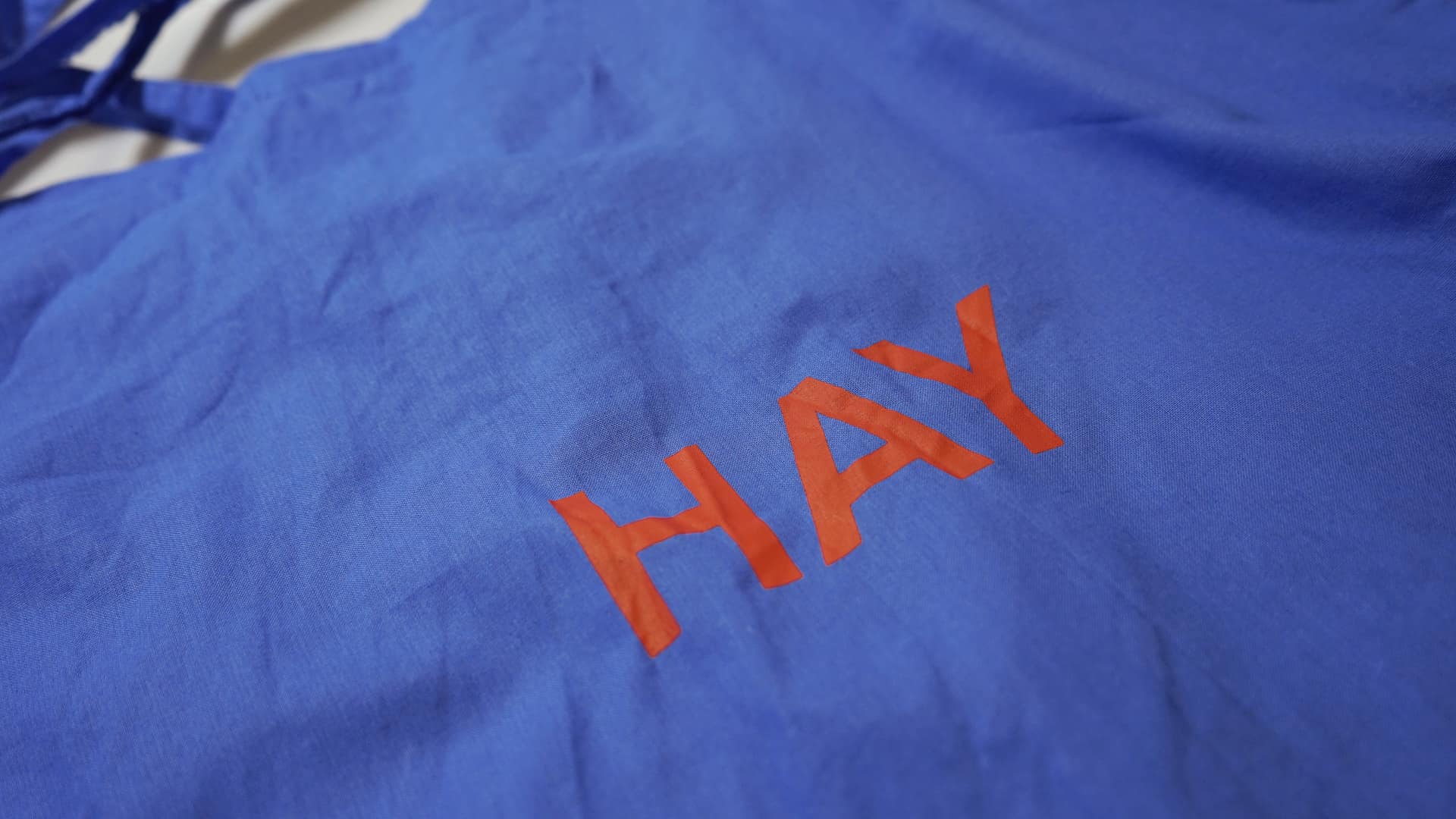 HAY Blue Tote Bag Red Logo Blue Red Logo 3_8747d10d c2d3 4a14 bf2d 23f789a44806
