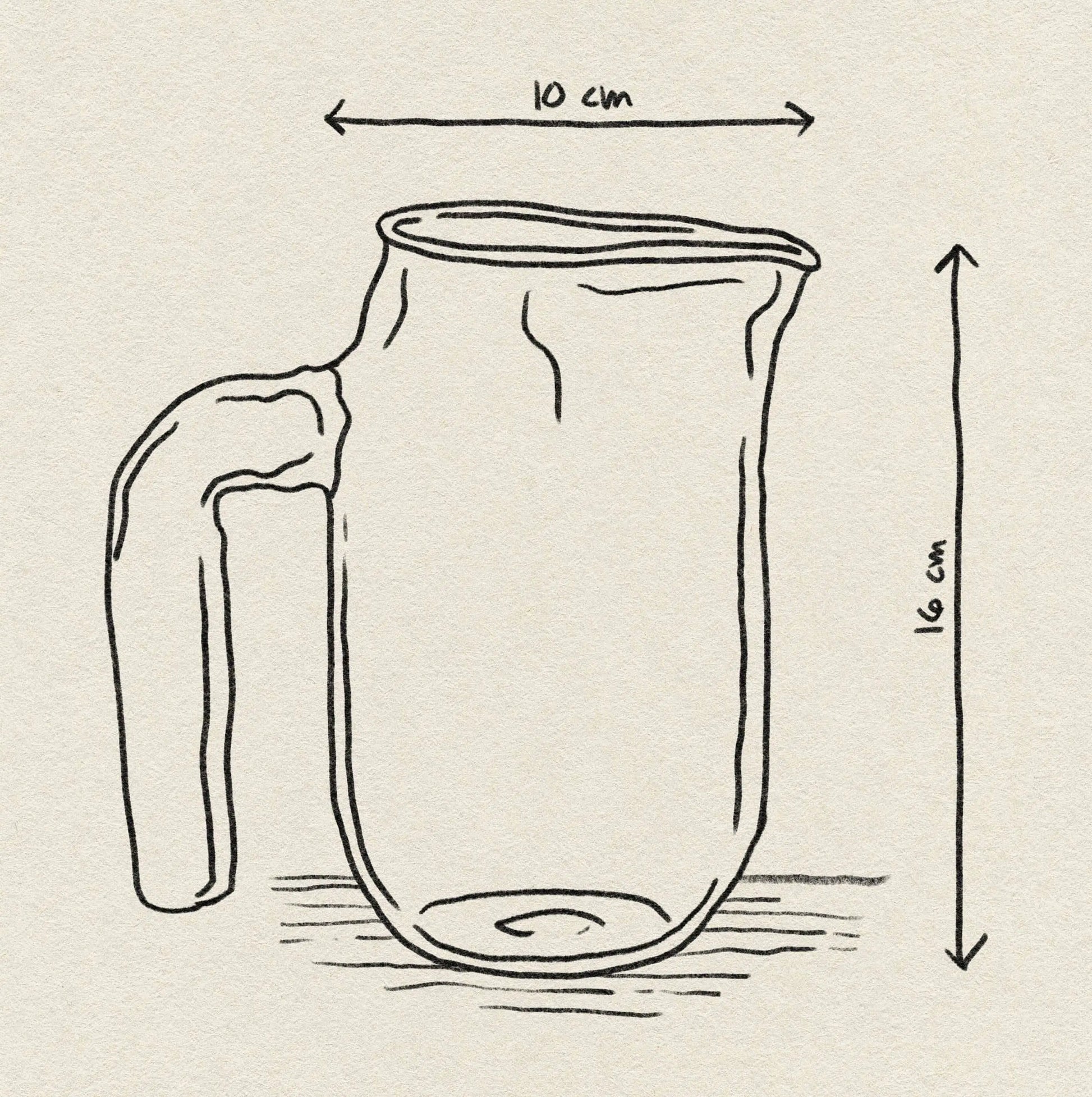 Hay Jug S Amber
