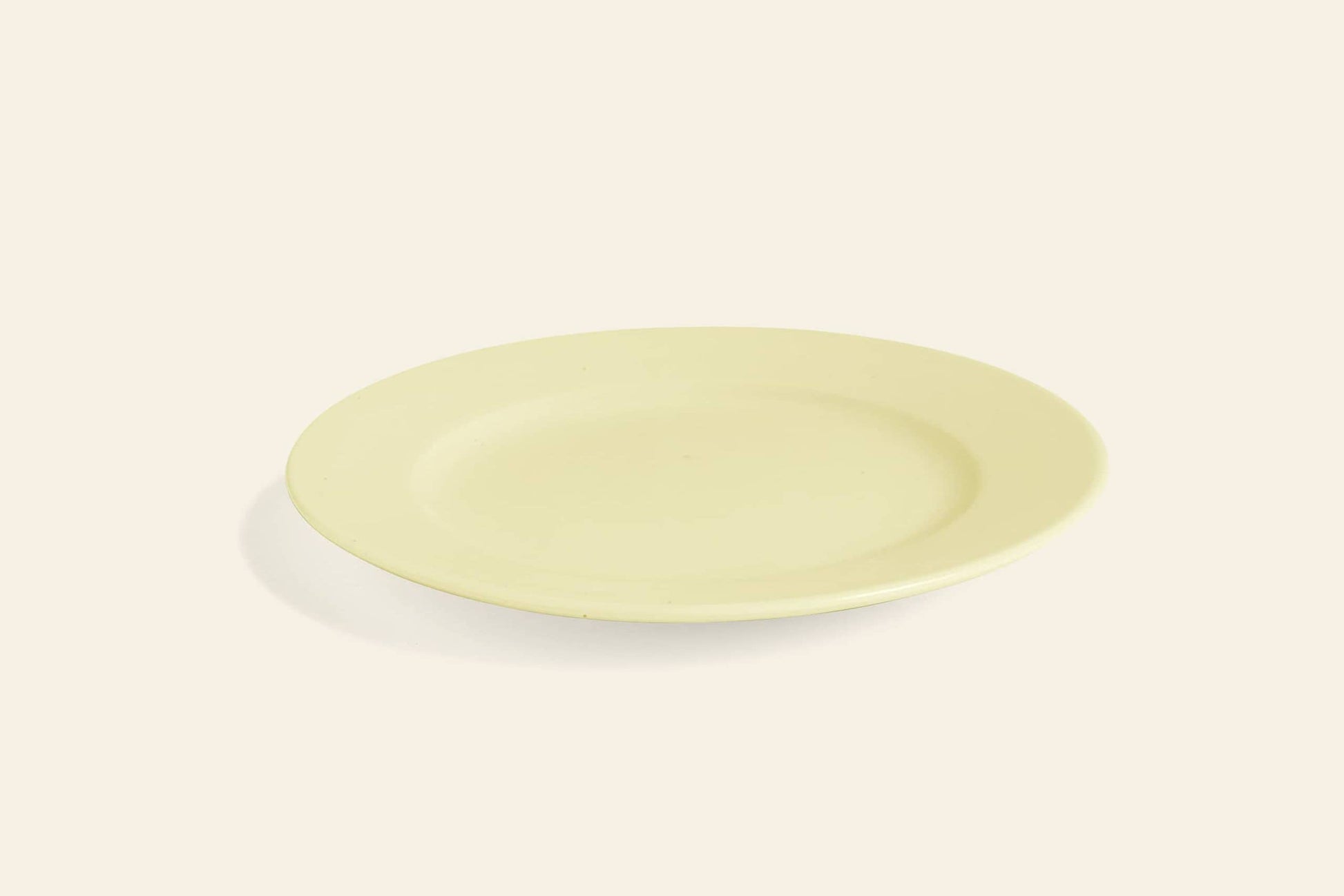 HAY Rainbow Plate S Light Yellow 1
