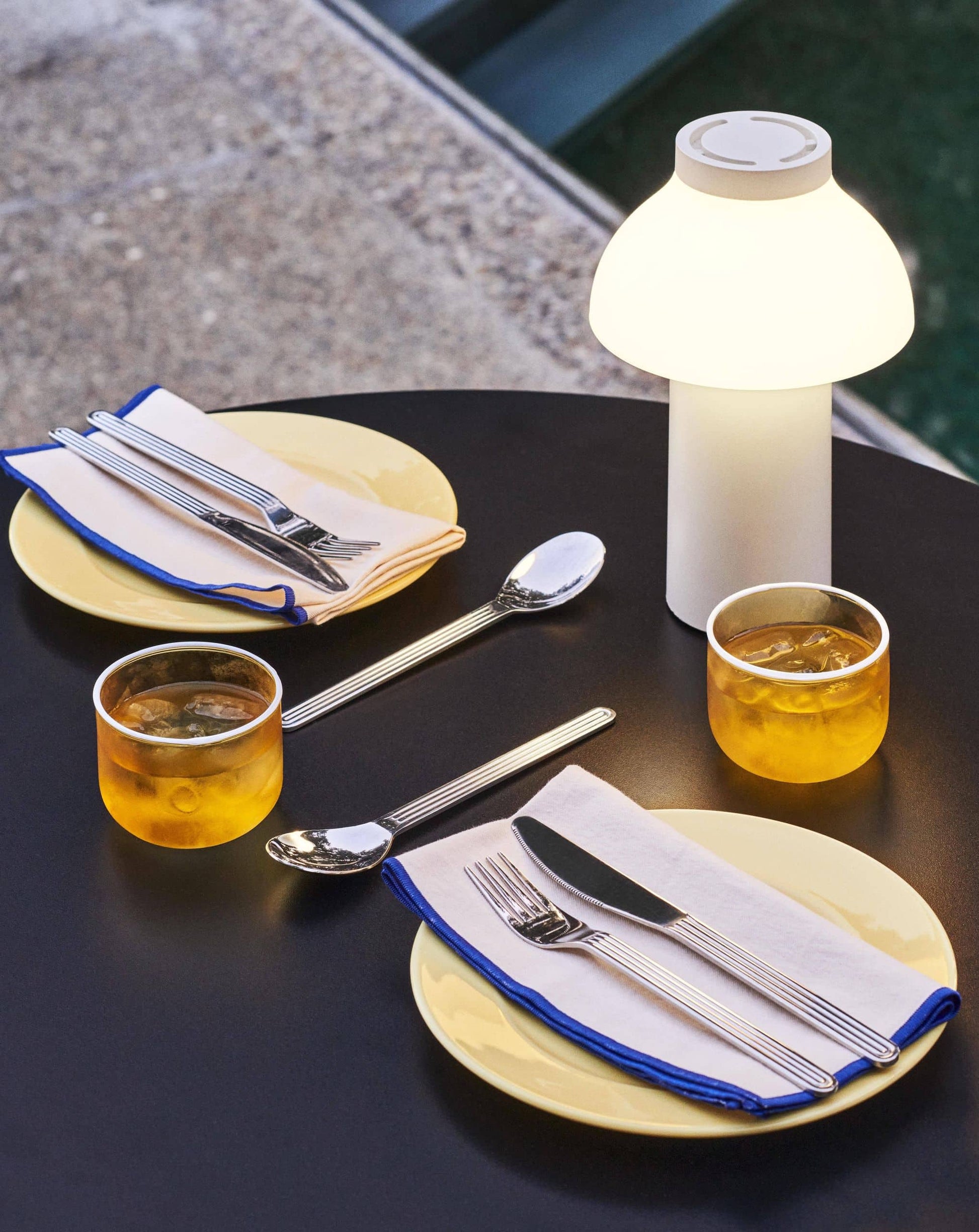 HAY Rainbow Plate S Light Yellow 3