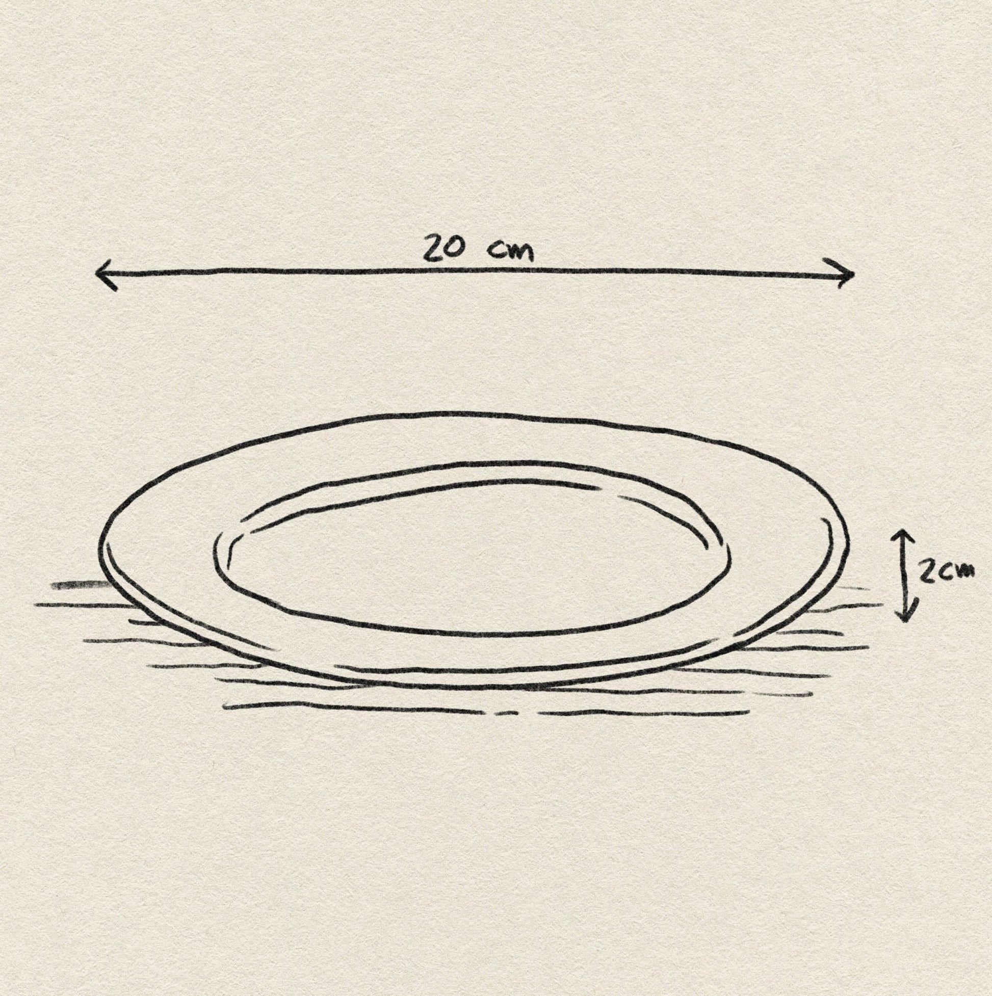 HAY Rainbow Plate S Sand 4
