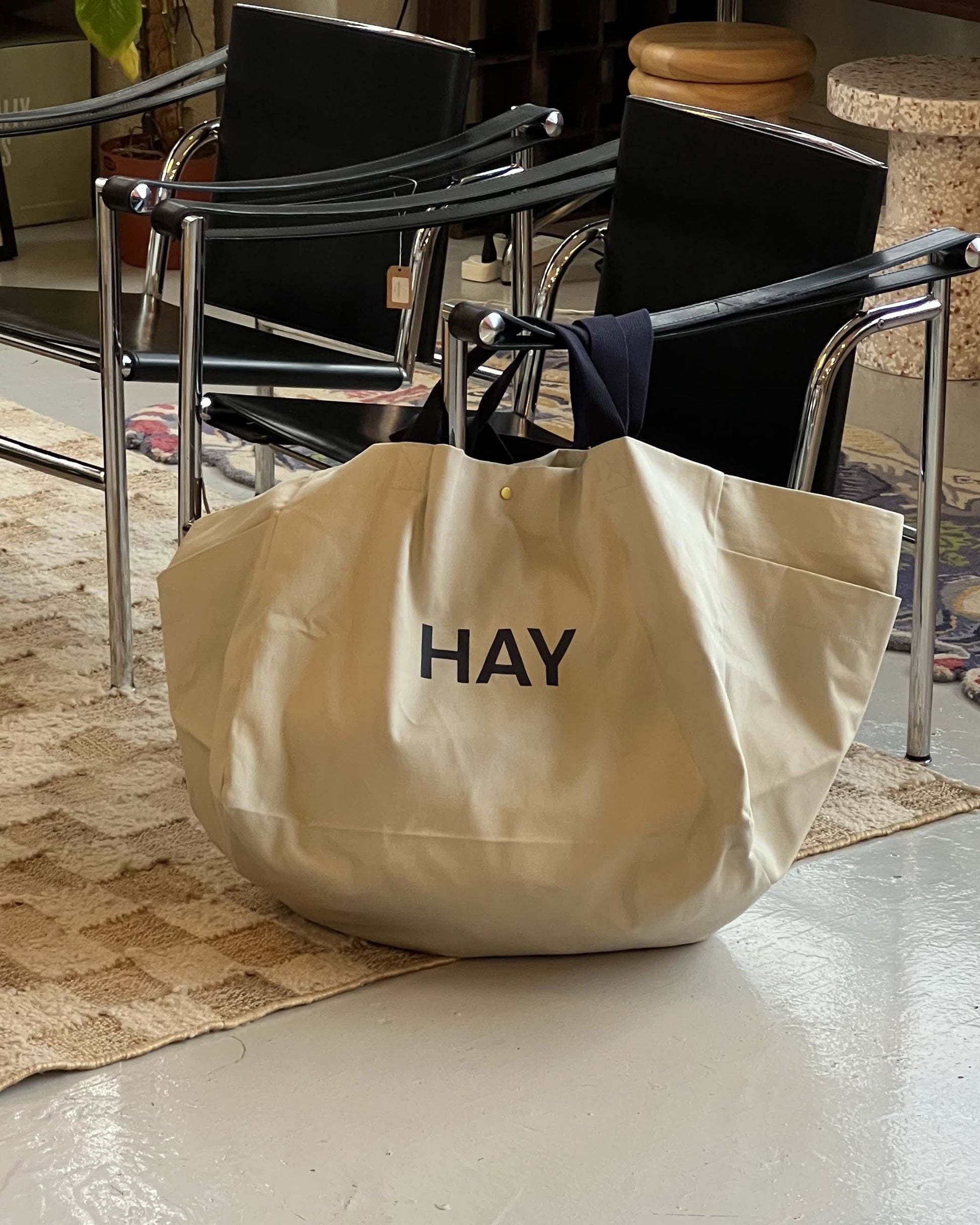 HAY Weekend Bag L (Organic) Grey