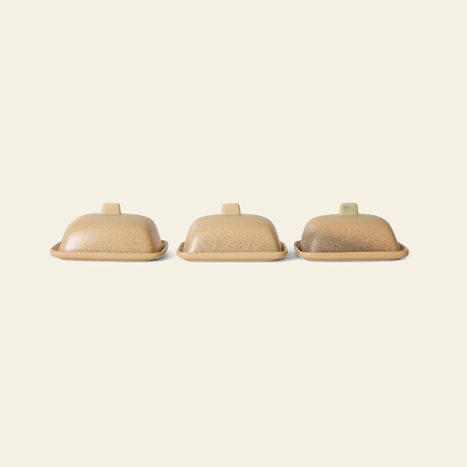 HKLIVING 70s Ceramics Butter Dish Breeze