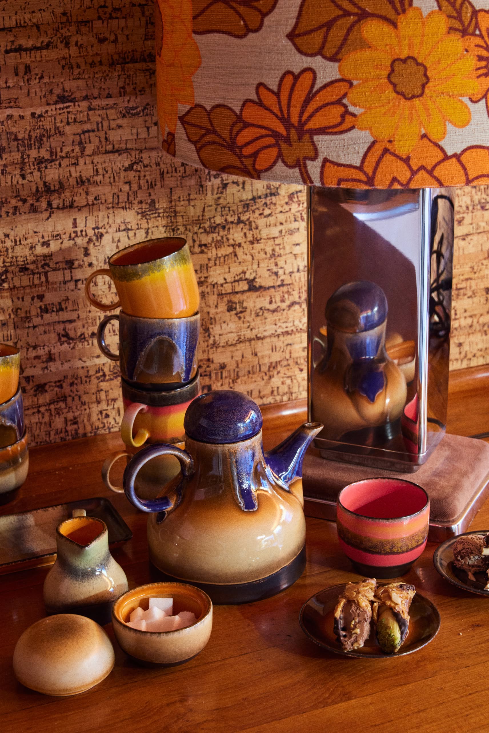 HKLIVING 70s Ceramics Coffee Pot Afternoon