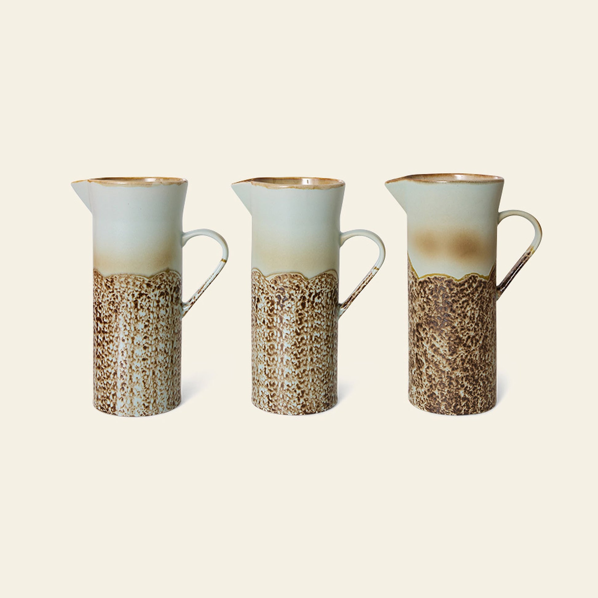HKLIVING 70s Ceramics Jug Shell