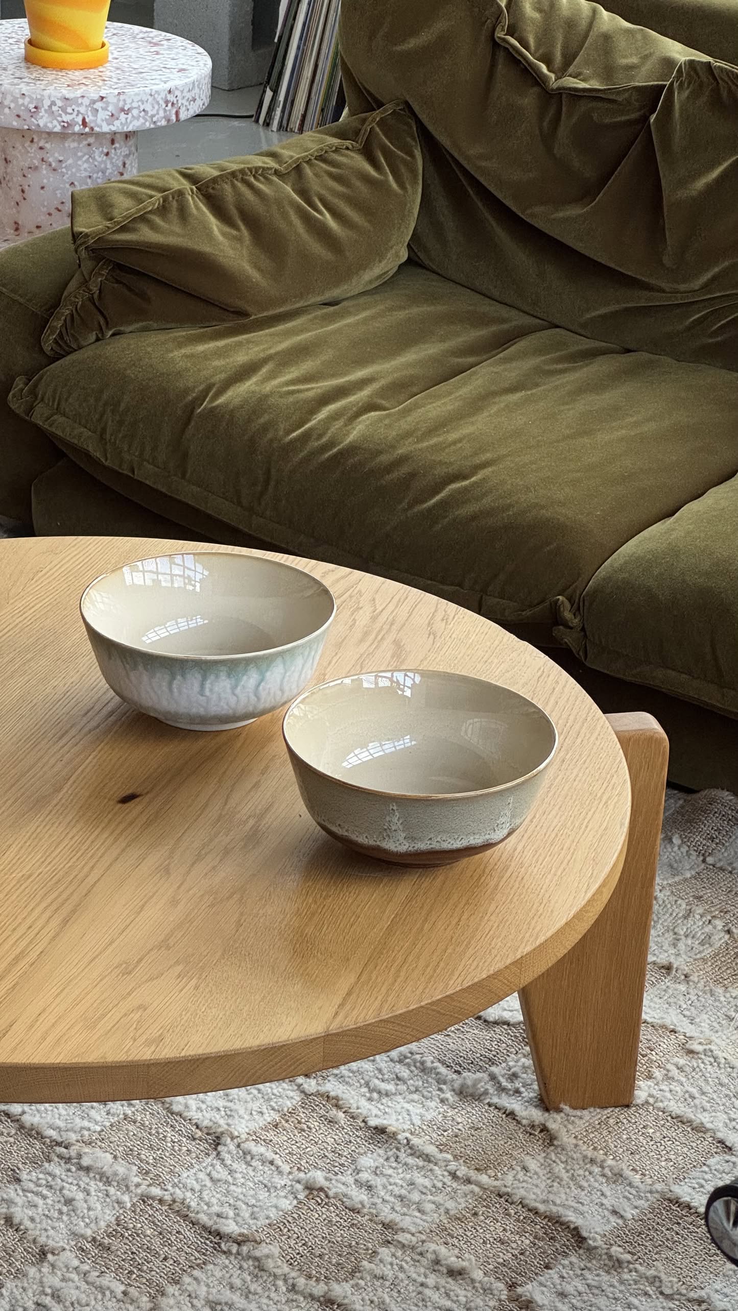 HKLIVING 70s Ceramics Ramen Bowls Set of 2 Verge