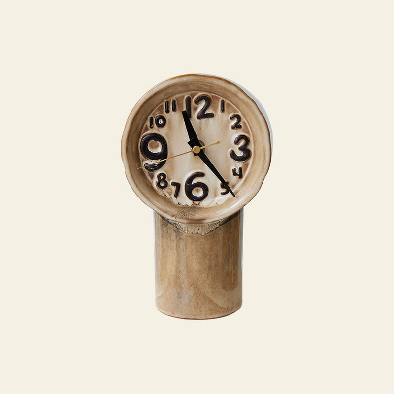 HKLIVING Retro Ceramic Clock - Cream
