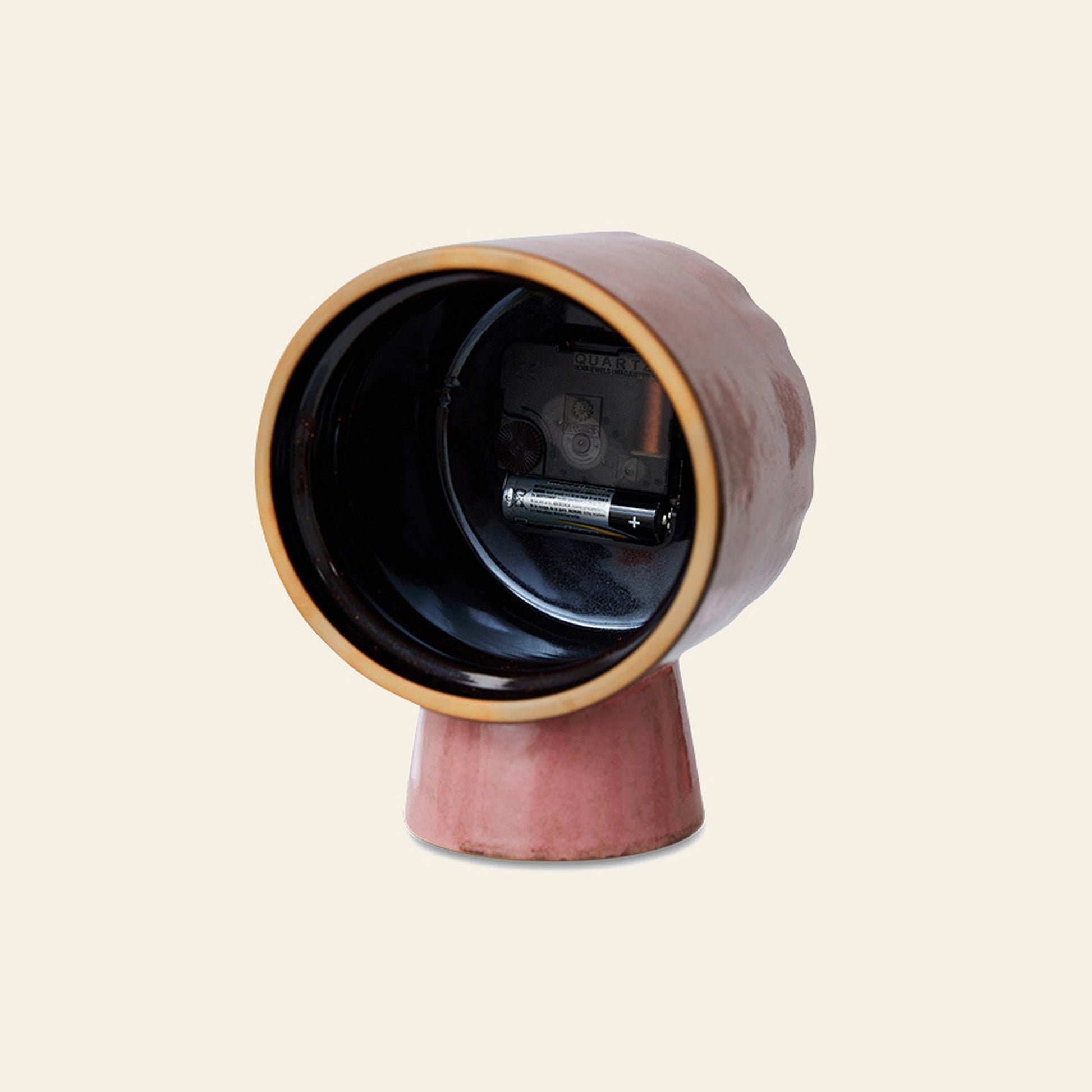 HKLIVING Retro Ceramic Clock Pink