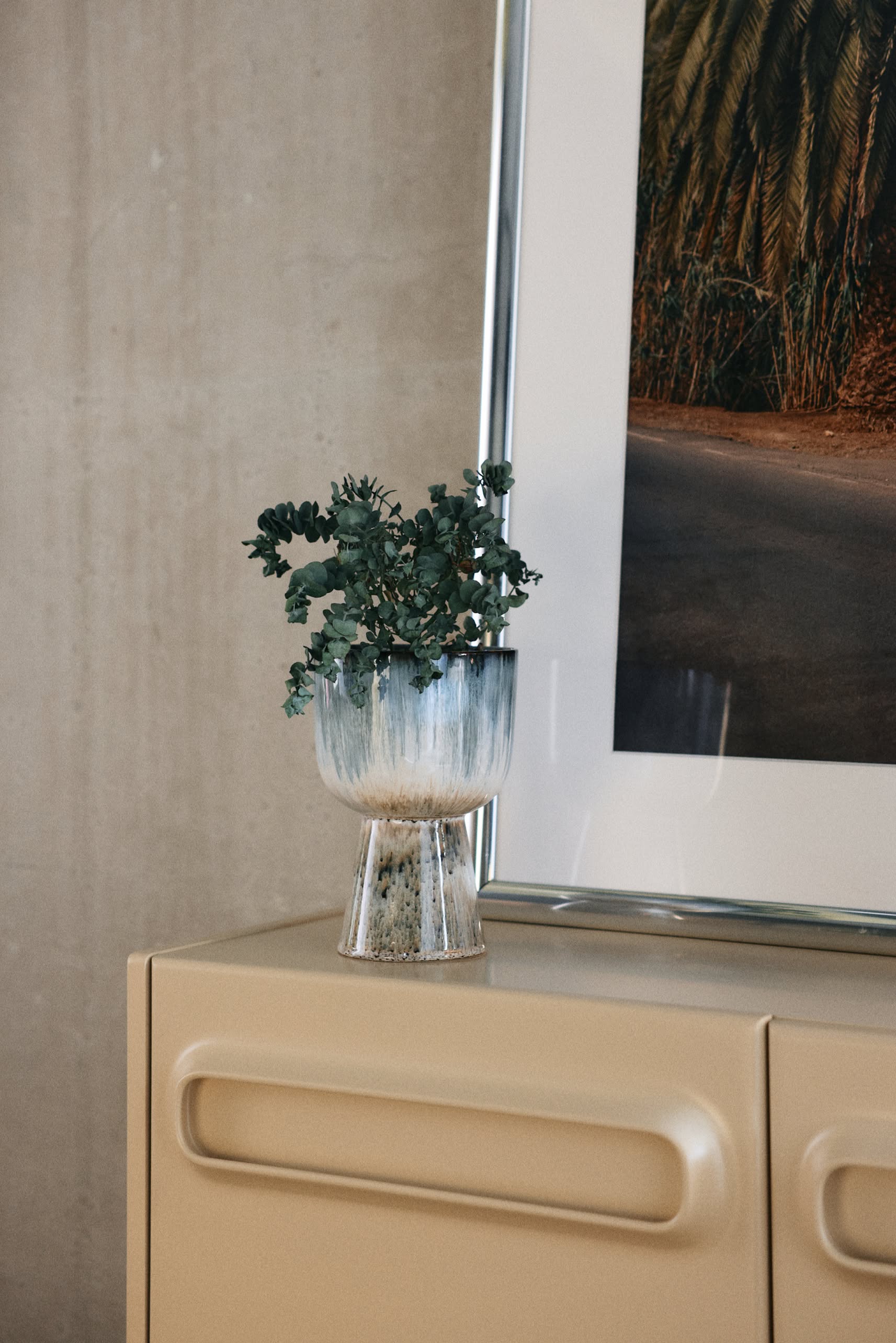 HKLIVING Retro Flower Pot Glacier