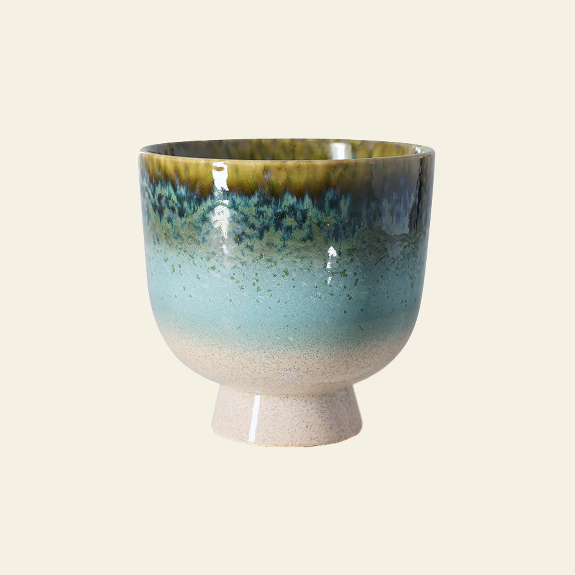 HKLIVING Retro Flower Pot Lagoon