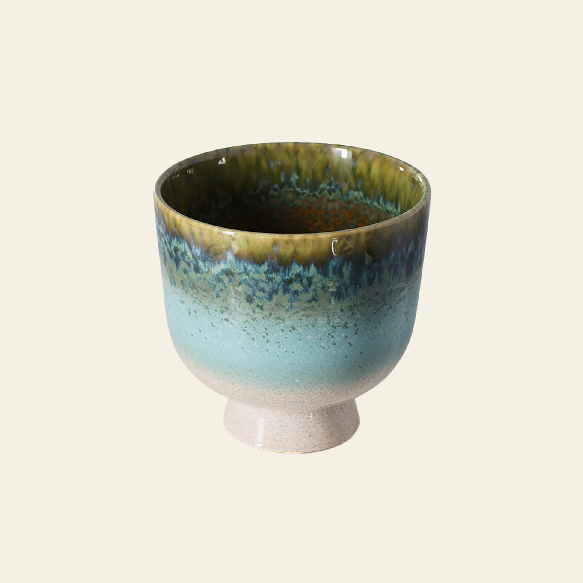 HKLIVING Retro Flower Pot Lagoon
