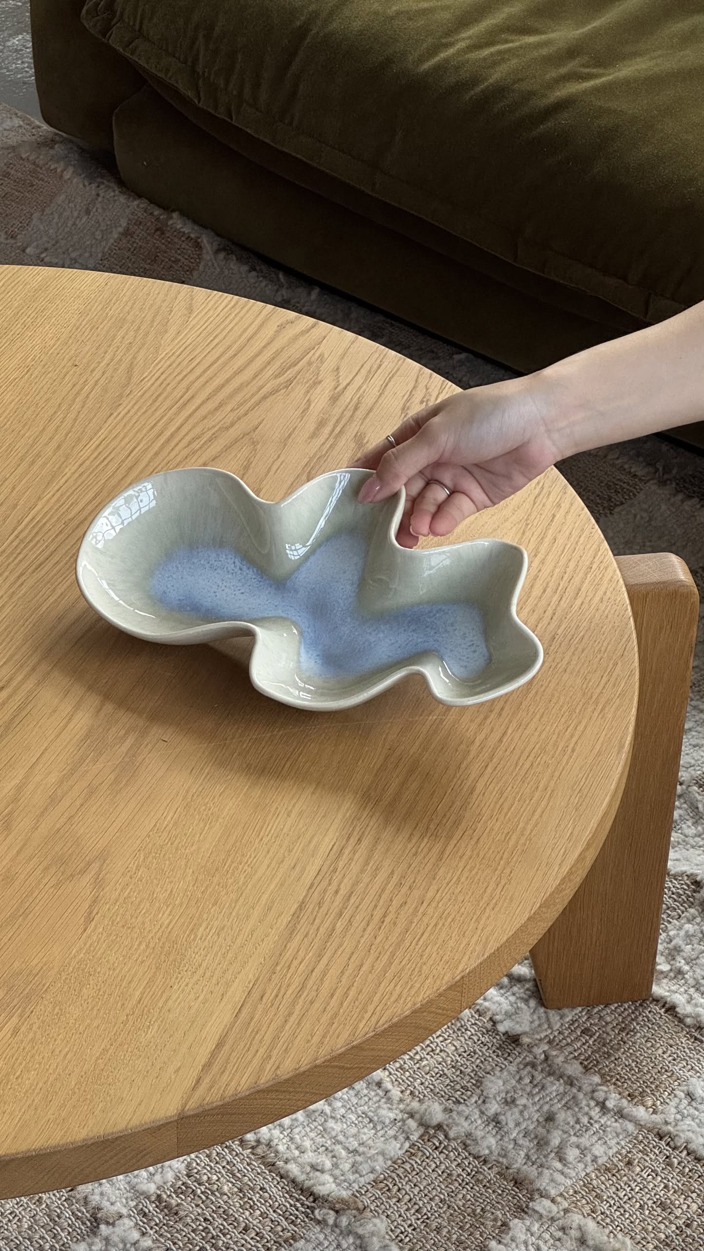 HKLIVING Shell Serving Bowl Oyster