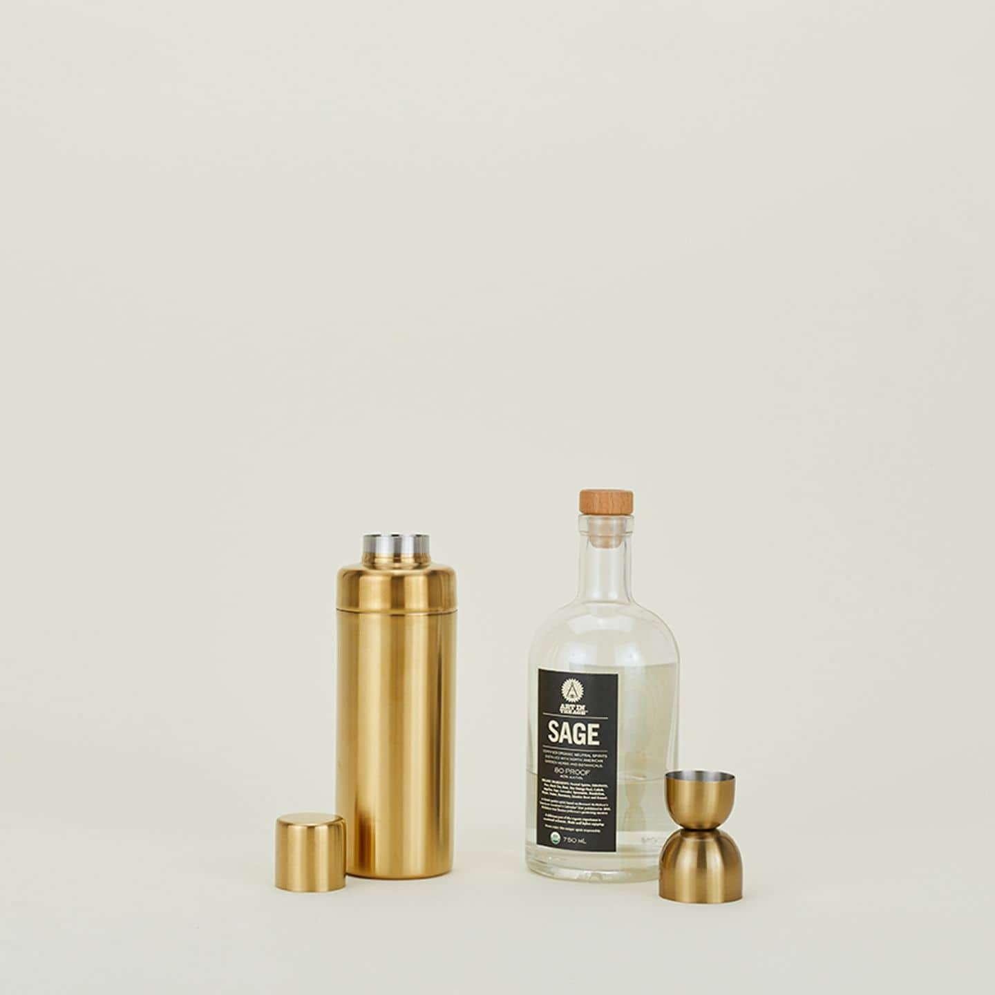 Hawkins New York Simple Cocktail Shaker Brass 4