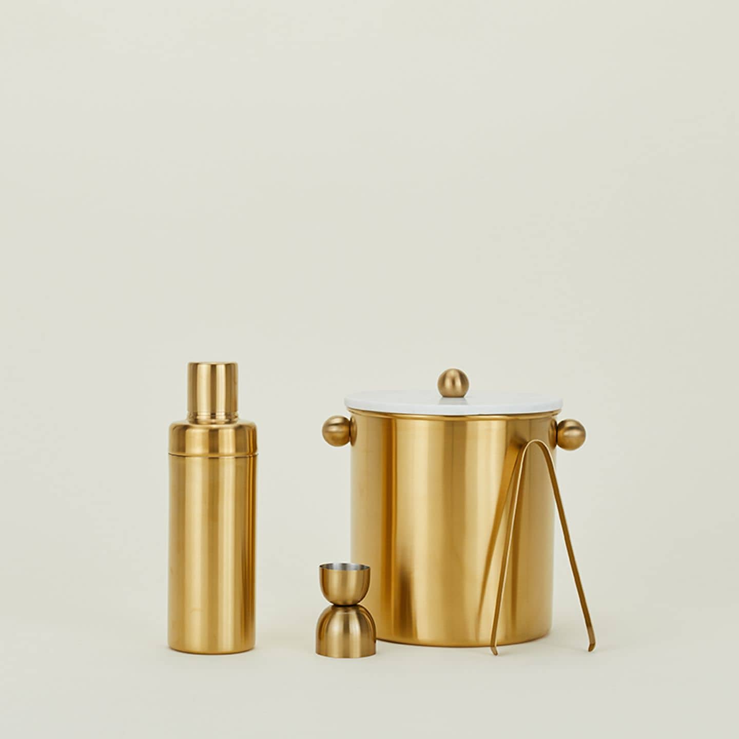 Hawkins New York Simple Cocktail Shaker Brass 5