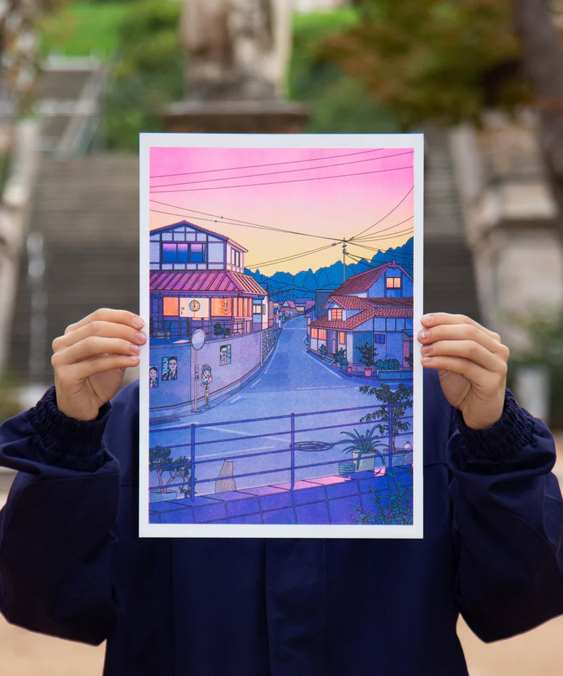 KIBLIND Atelier Liam Cobb Nowhere in Japan Poster