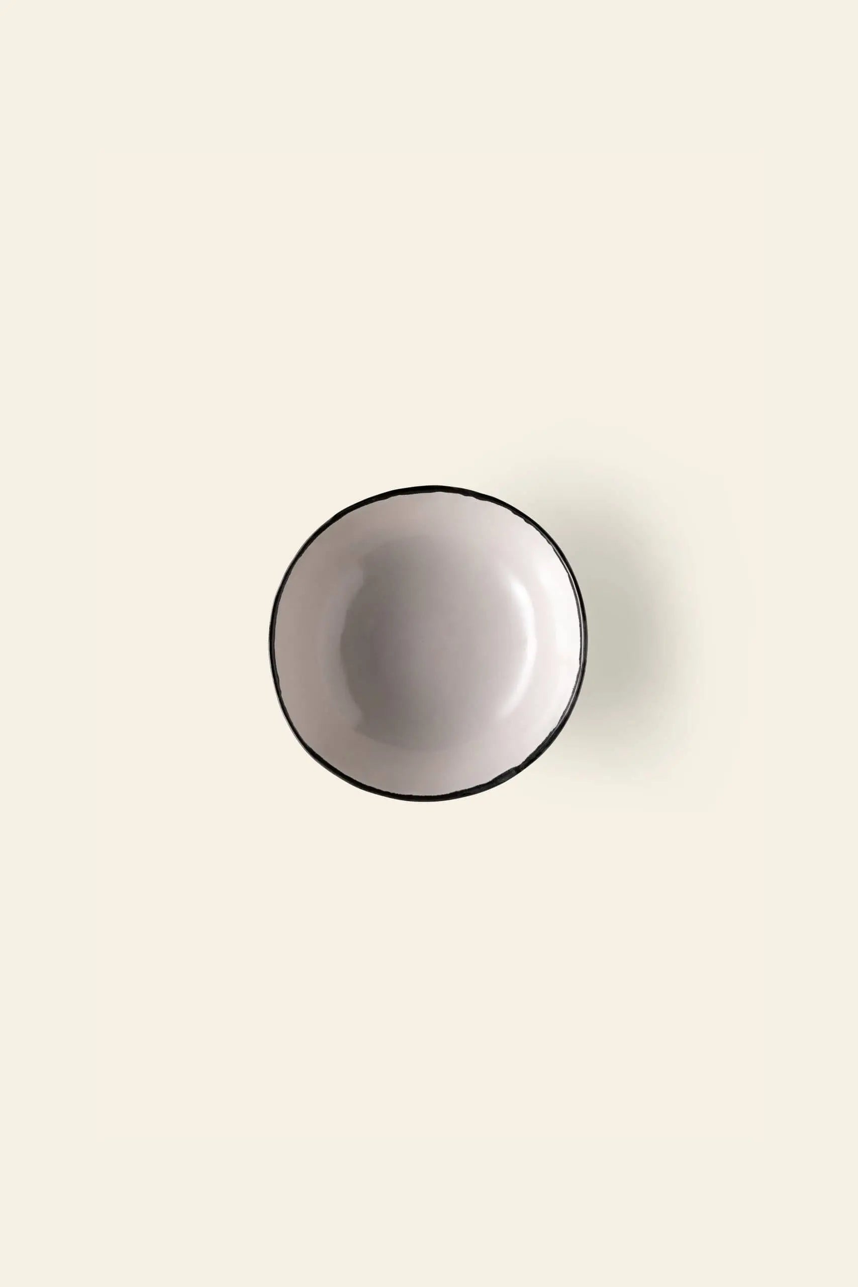 Kra Sanctuary Andaman Free Form Soup Bowl White
