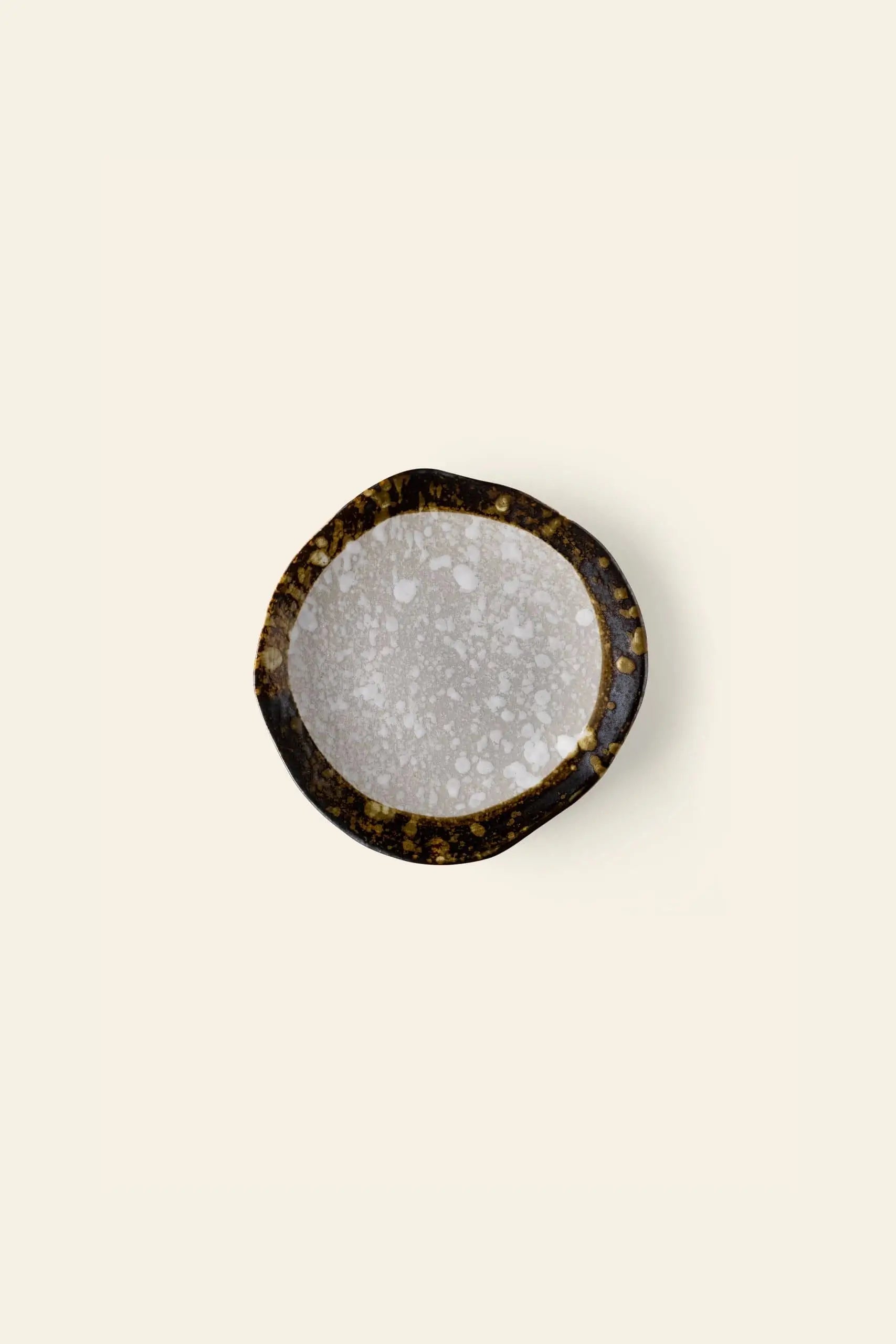 Kra Sanctuary Satay Free Form Side Plate White