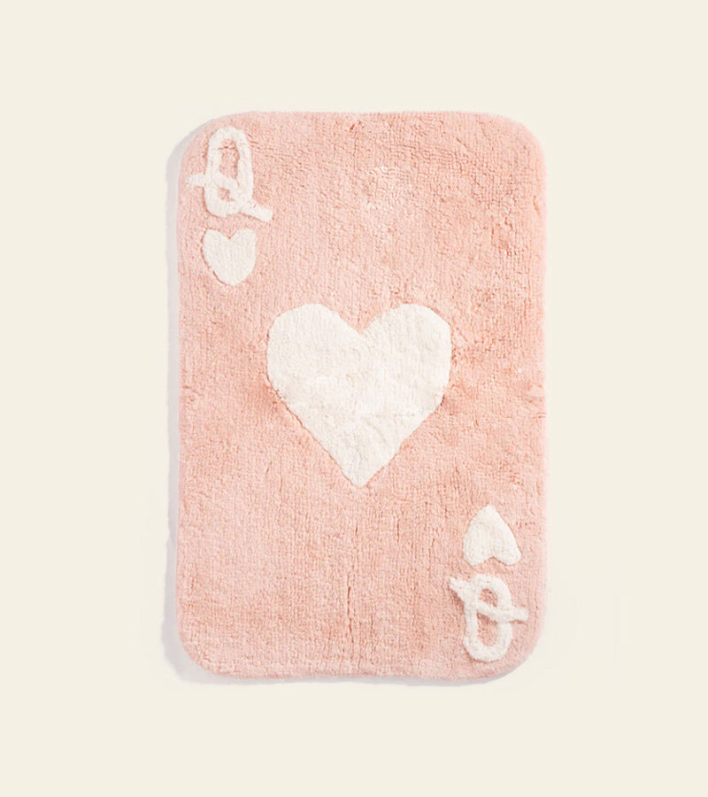 L'expressionist Queen of Hearts Bath Mat