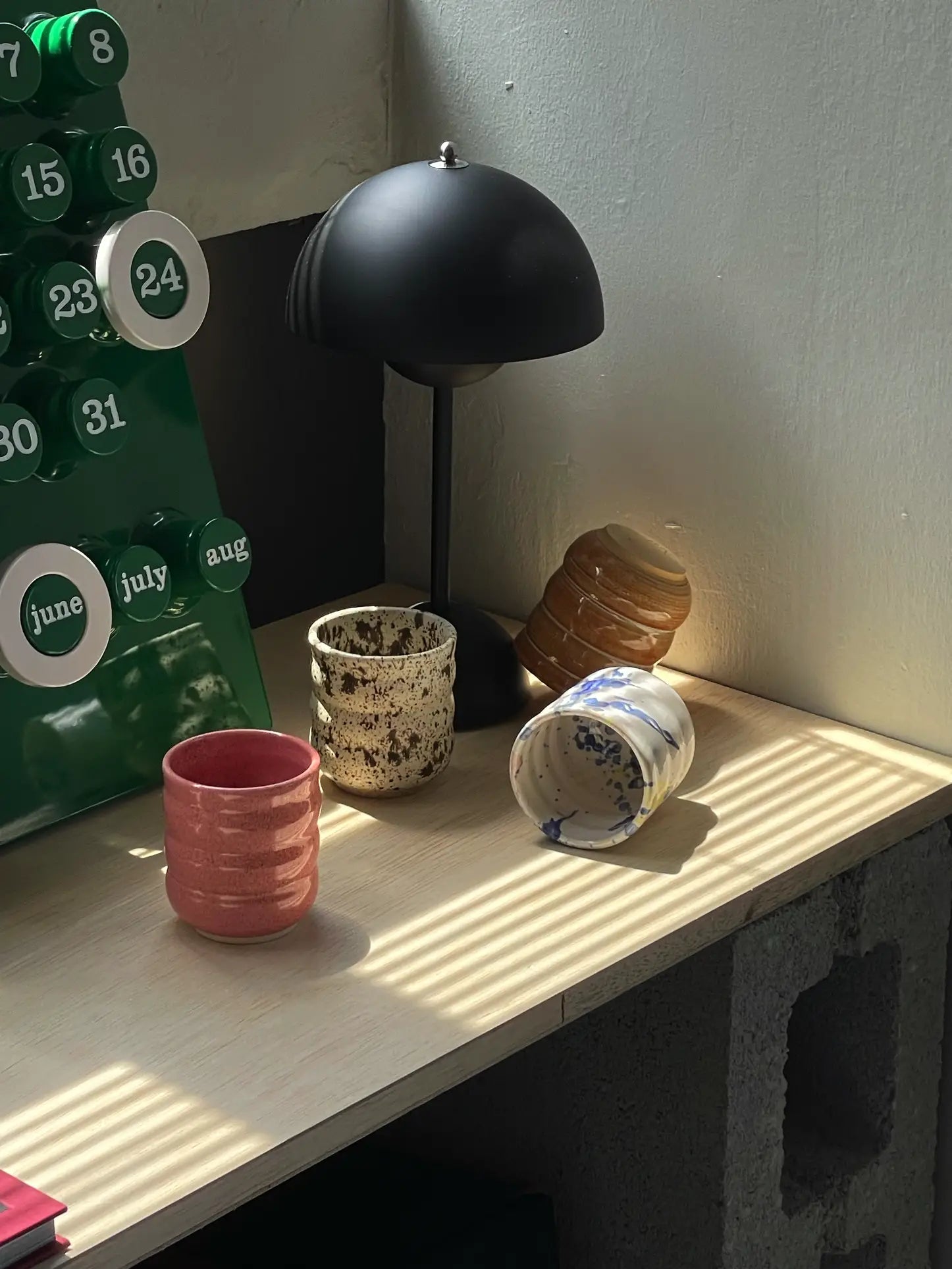 Mirjam Faber Ceramics Cappuccino Cup Bubble Edition Shiny Rose