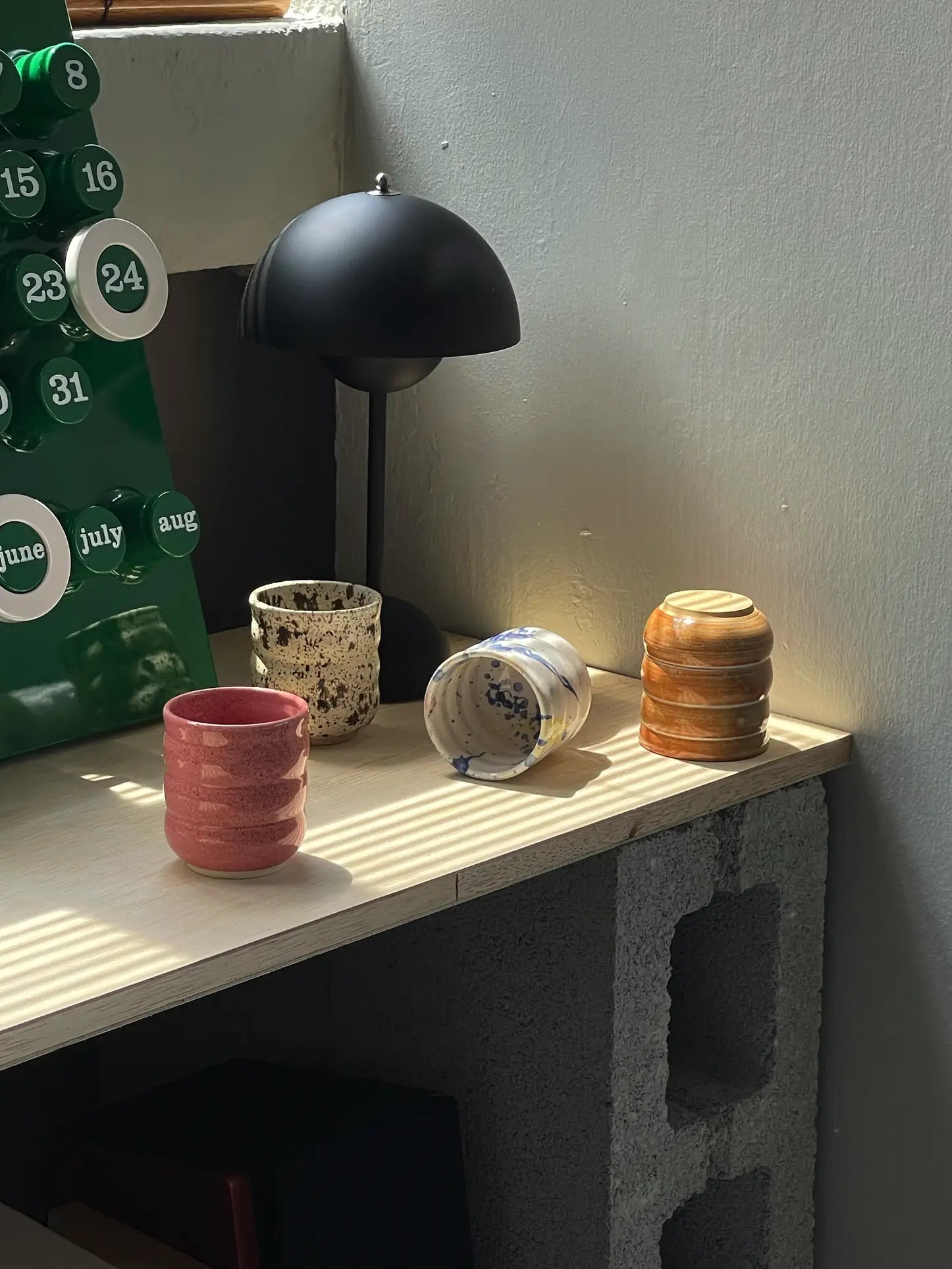 Mirjam Faber Ceramics Cappuccino Cup Bubble Edition Shiny Rose