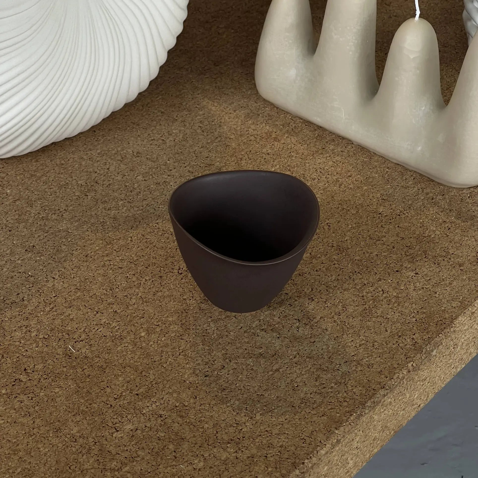 NR Ceramics HIN Tea Cup Brown 3
