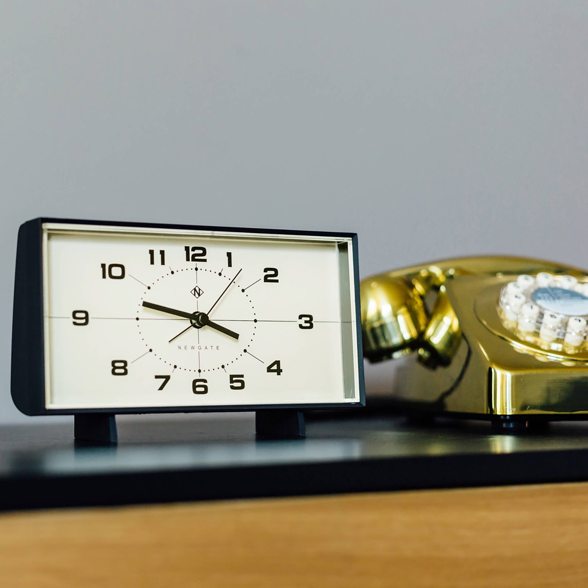 Newgate Wideboy Alarm Clock Black