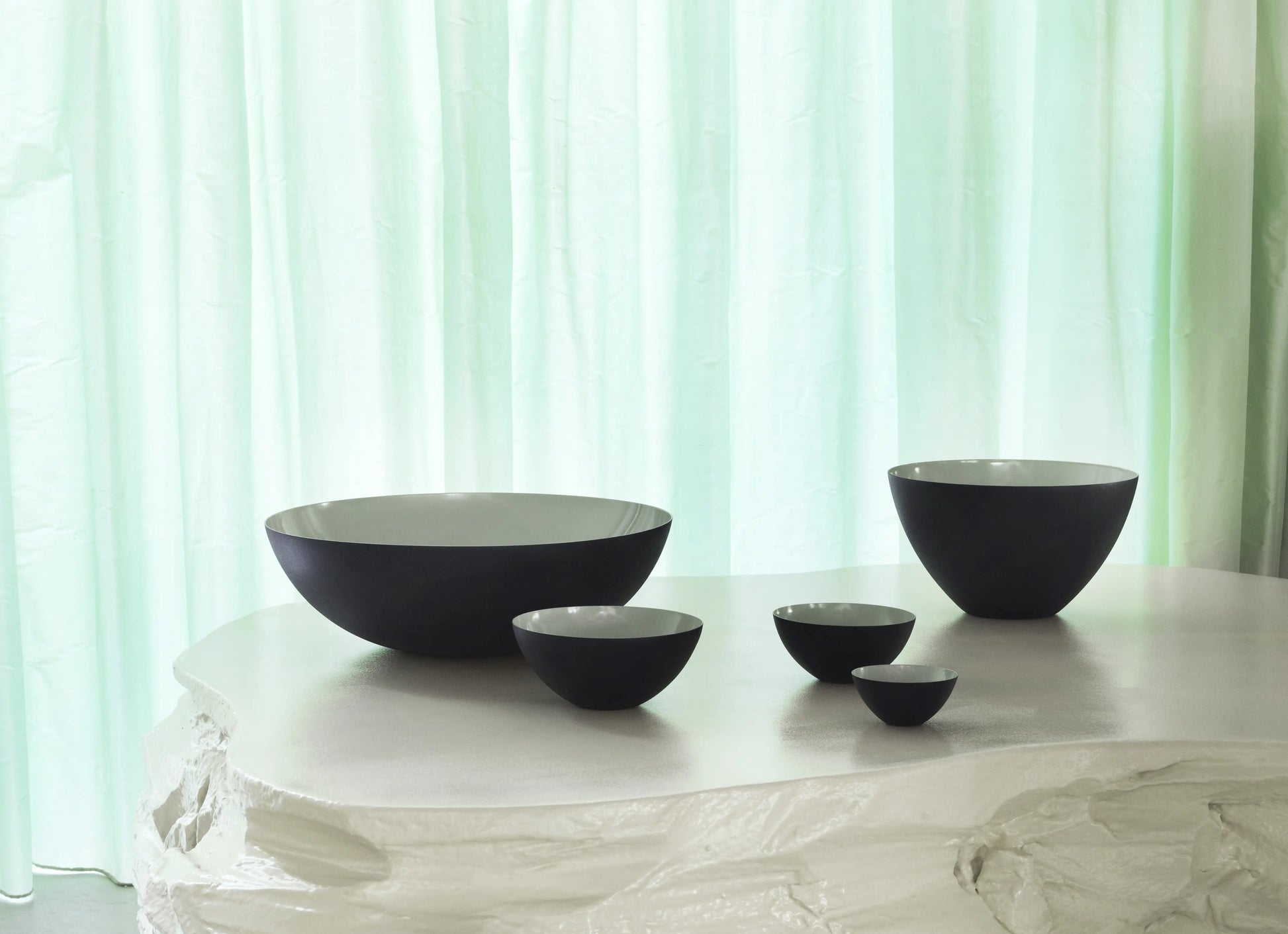 Normann Copenhagen Krenit Bowl 125Cm Dusty Green